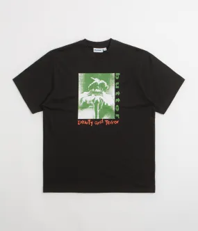 long hem Butter Goods Beauty T-Shirt - Black