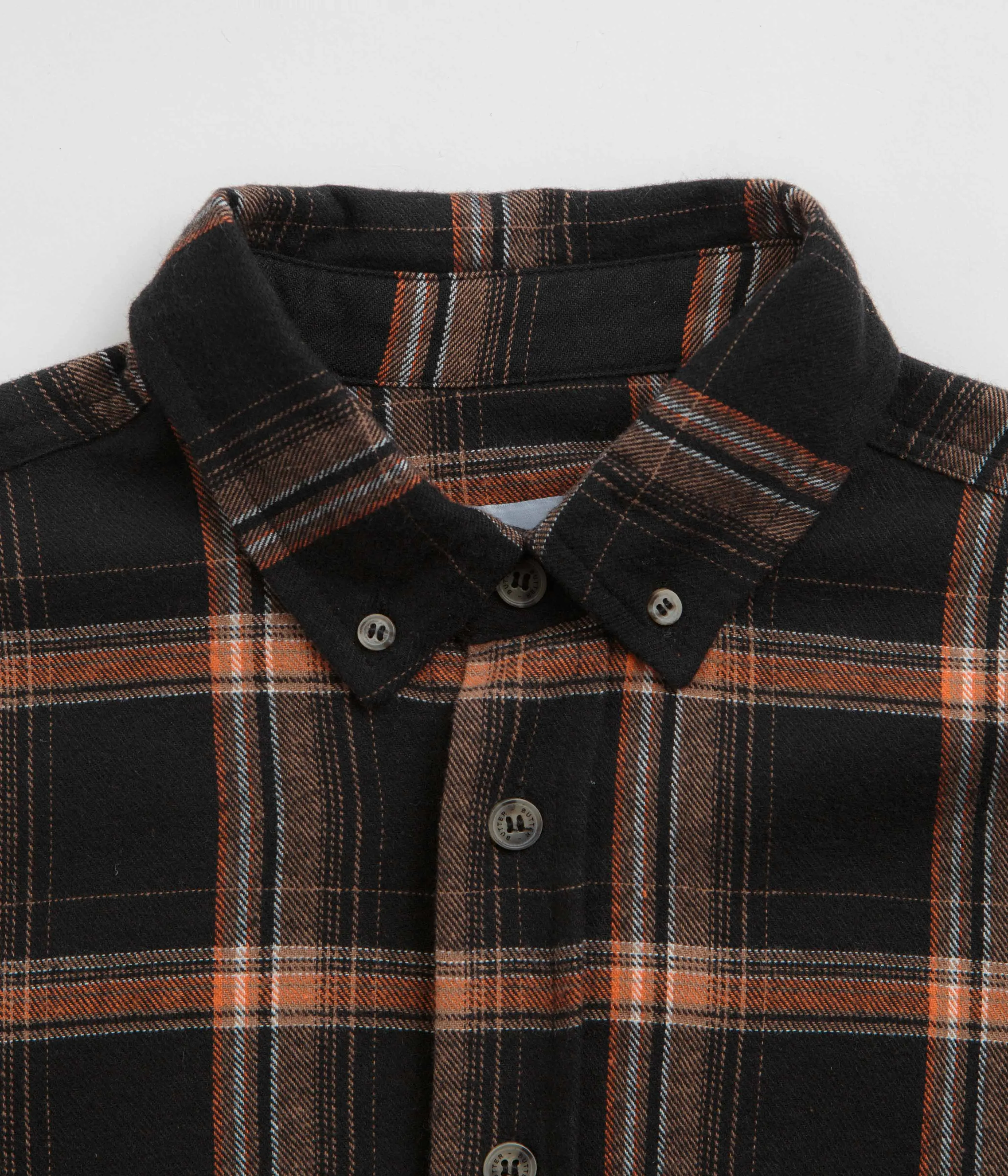 Butter Goods Bugs Flannel Shirt - Black Youth fashion Polished Style