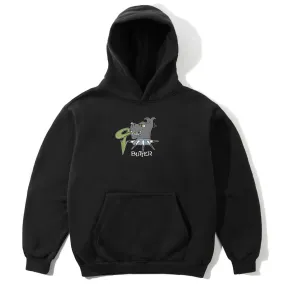 High Collar Coverage Butter Goods - Canine Hoodie Black