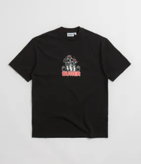 Retro Butter Goods Cats T-Shirt - Black
