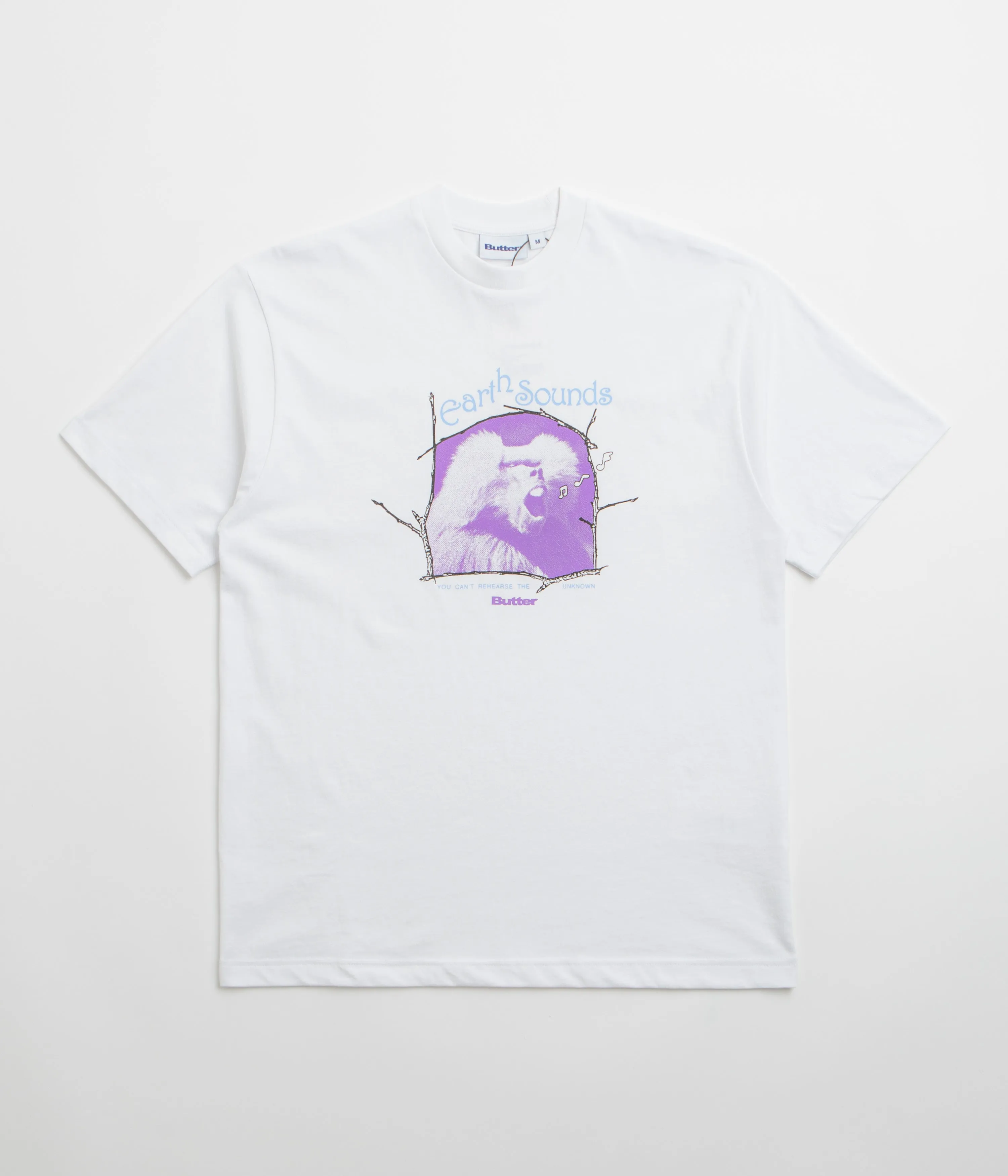 aquarium event snap Butter Goods Earth Sounds T-Shirt - White