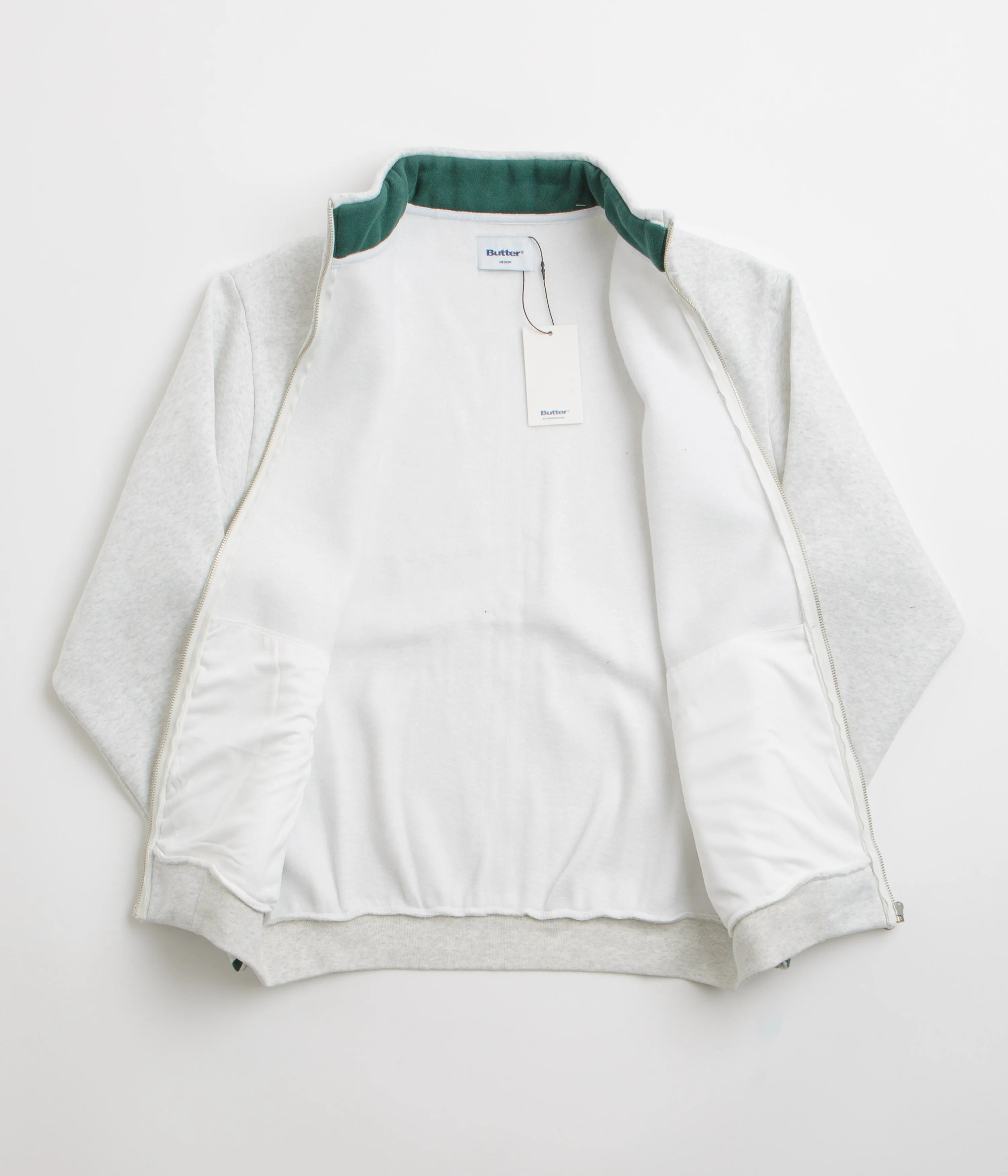 Butter Goods Endurance Zip-Thru Sweatshirt - Ash product twill durability durability test