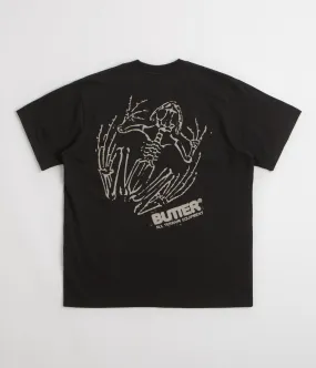 mix and match male clothing Butter Goods Fossil T-Shirt - Black