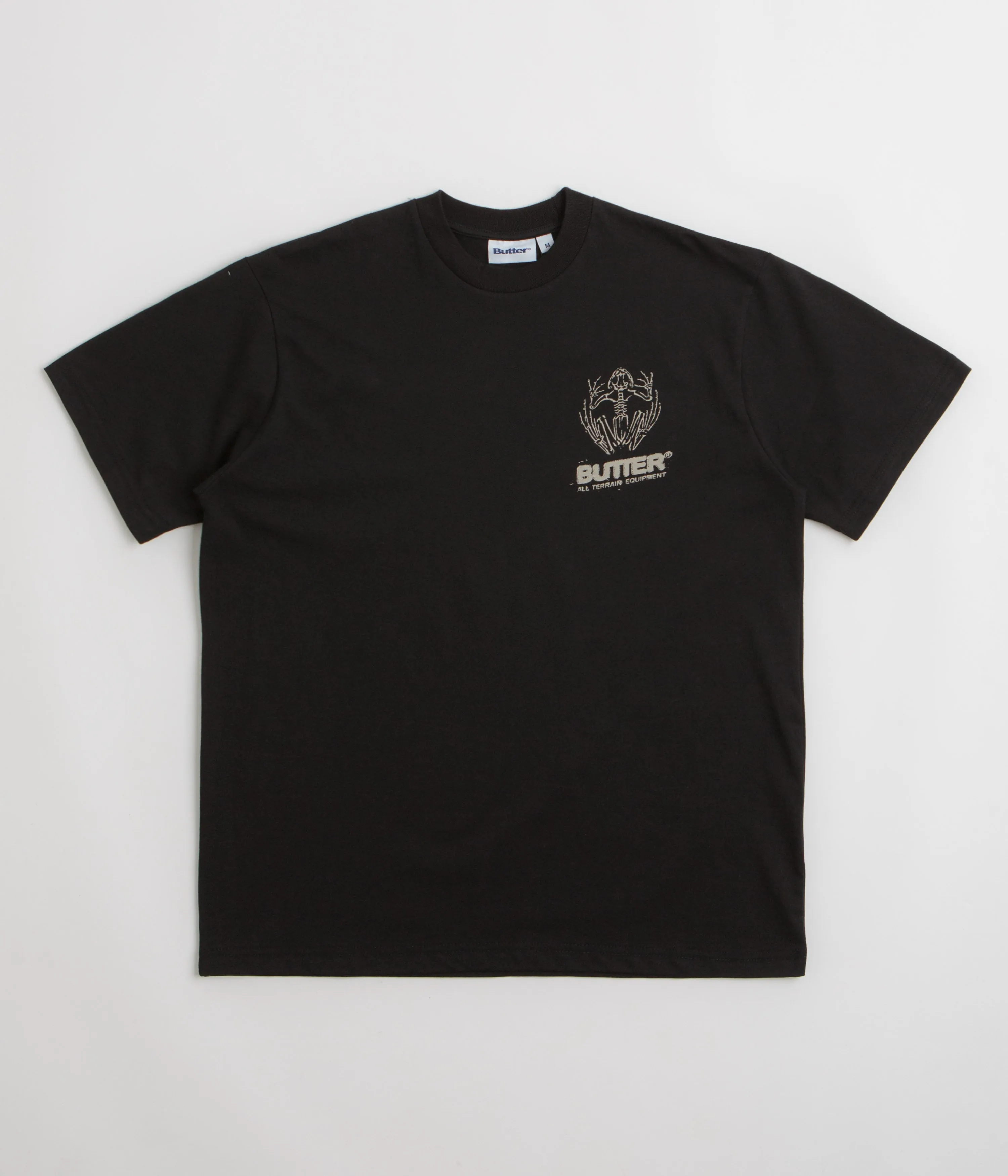 Butter Goods Fossil T-Shirt - Black humid environment