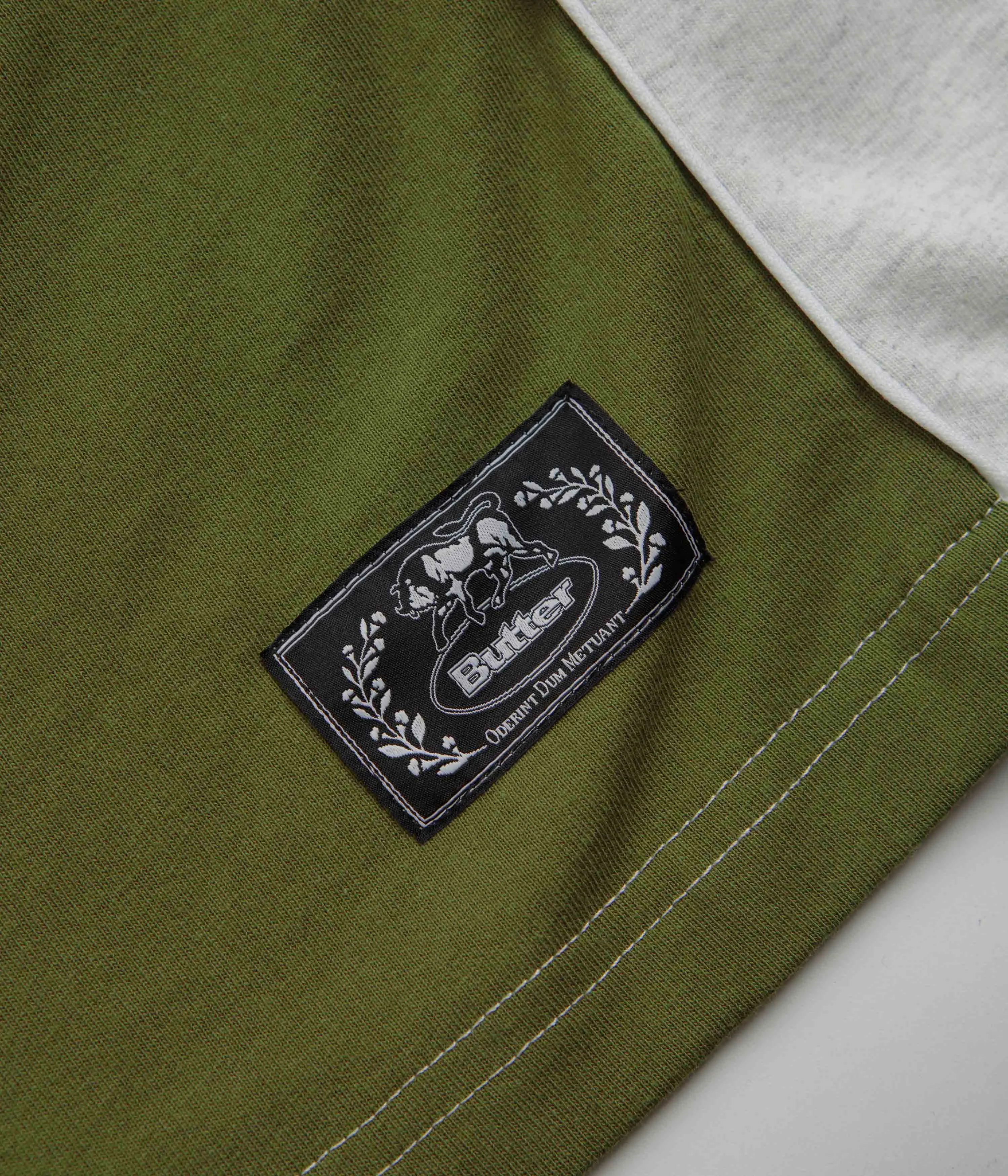 Butter Goods Lap T-Shirt - Moss Airbnb Tapered