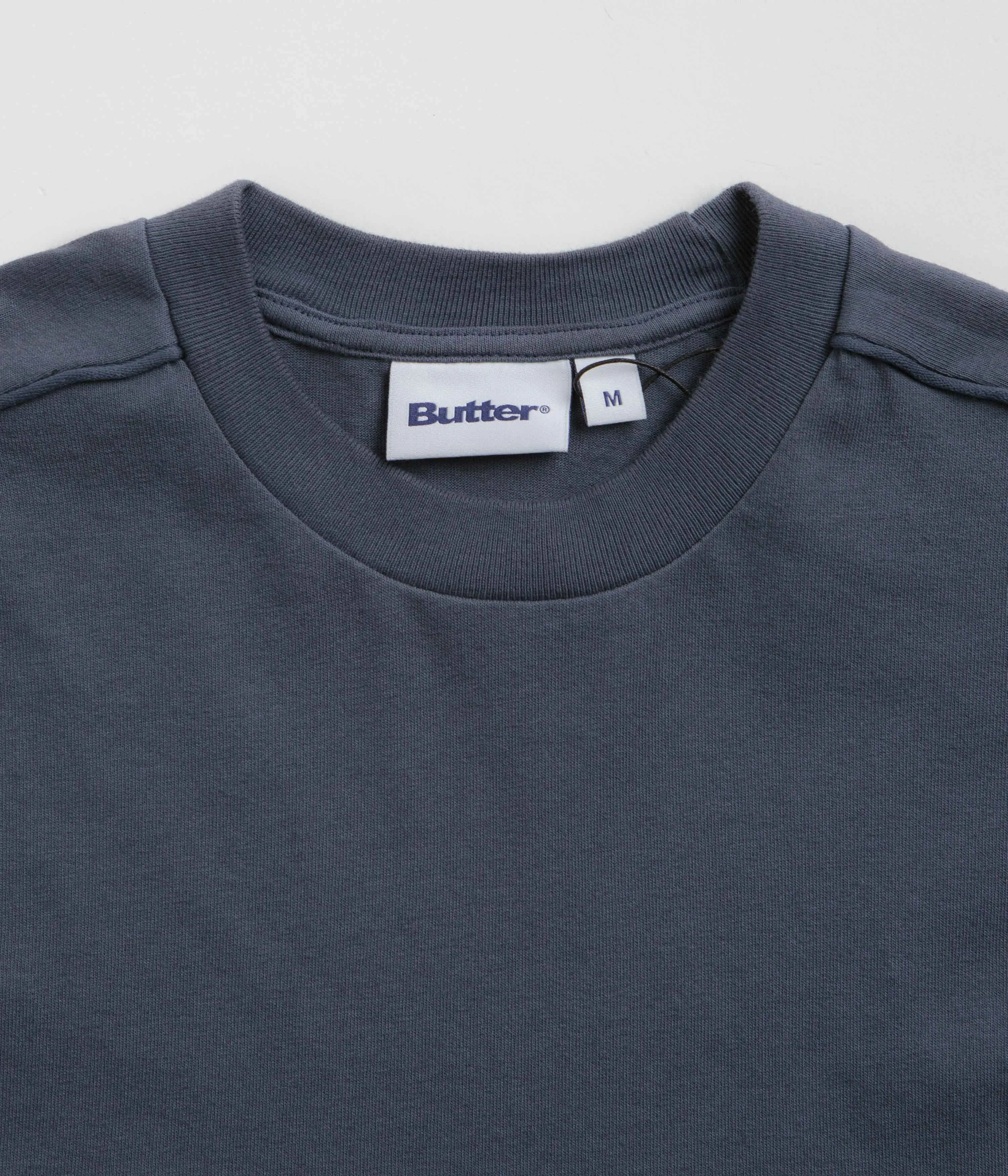 exhibition event monogram Butter Goods Movement T-Shirt - Denim