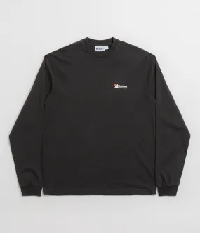 henley shirt mix and match Butter Goods Pigment Dye Long Sleeve T-Shirt - Washed Black