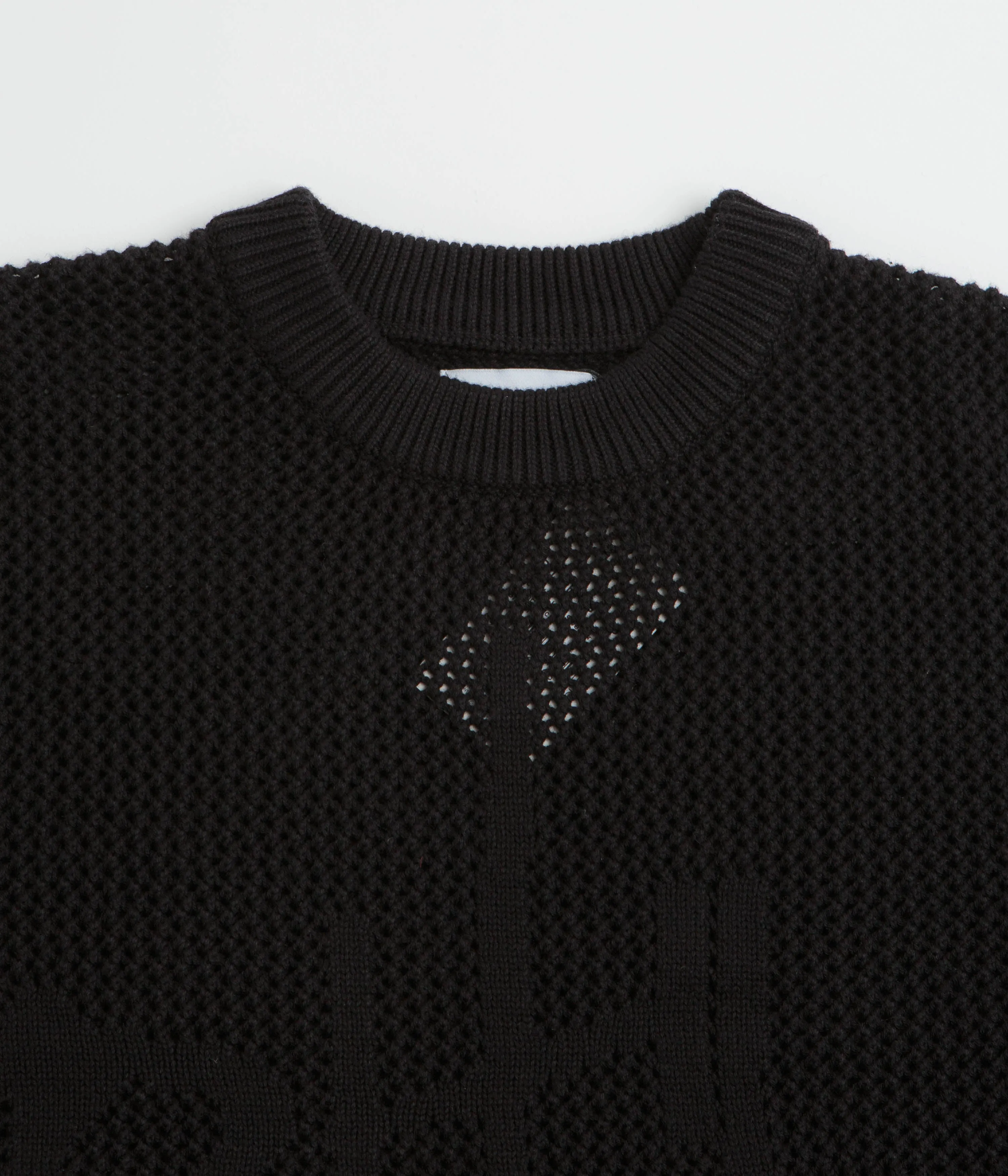 Butter Goods Scribble Knit Sweatshirt - Black stain resistant coating product wedding guest elegance