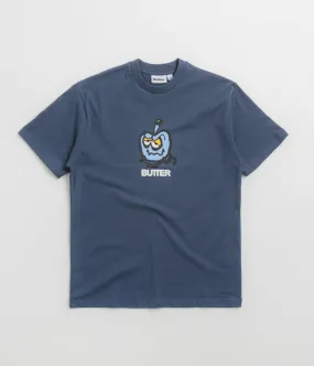 library Butter Goods Smug T-Shirt - Denim