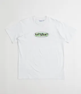 Breathable Mesh Panels Adjustable Butter Goods Vortex T-Shirt - White