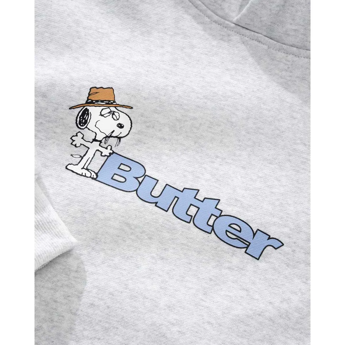 Running Gear Butter Goods - X Peanuts Spike Logo Hoodie Ash