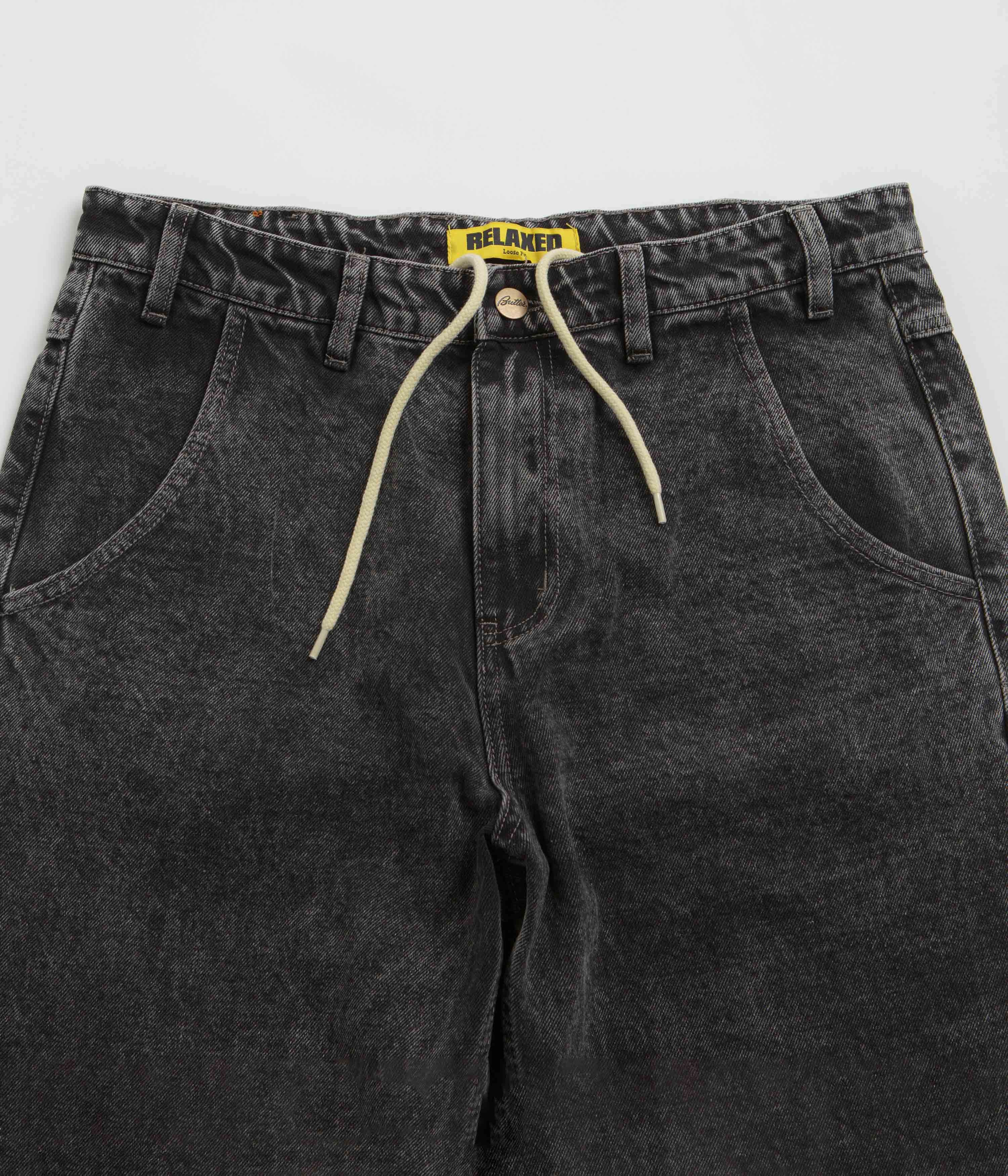Office Appropriate Butter Goods Alpine Jeans - Distressed Black