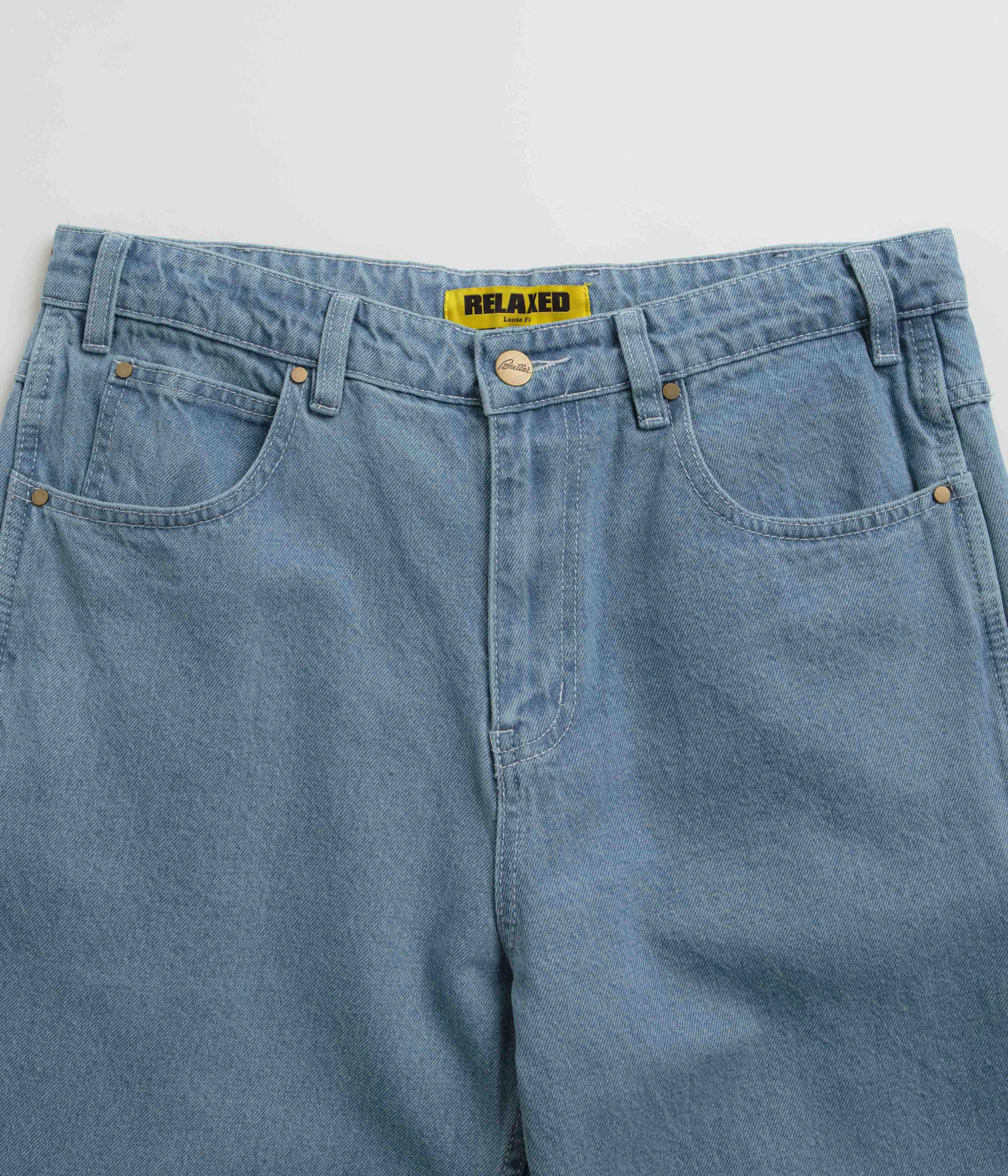 Butter Goods Art Jeans - Mid Blue Hygienic Coating All Purpose