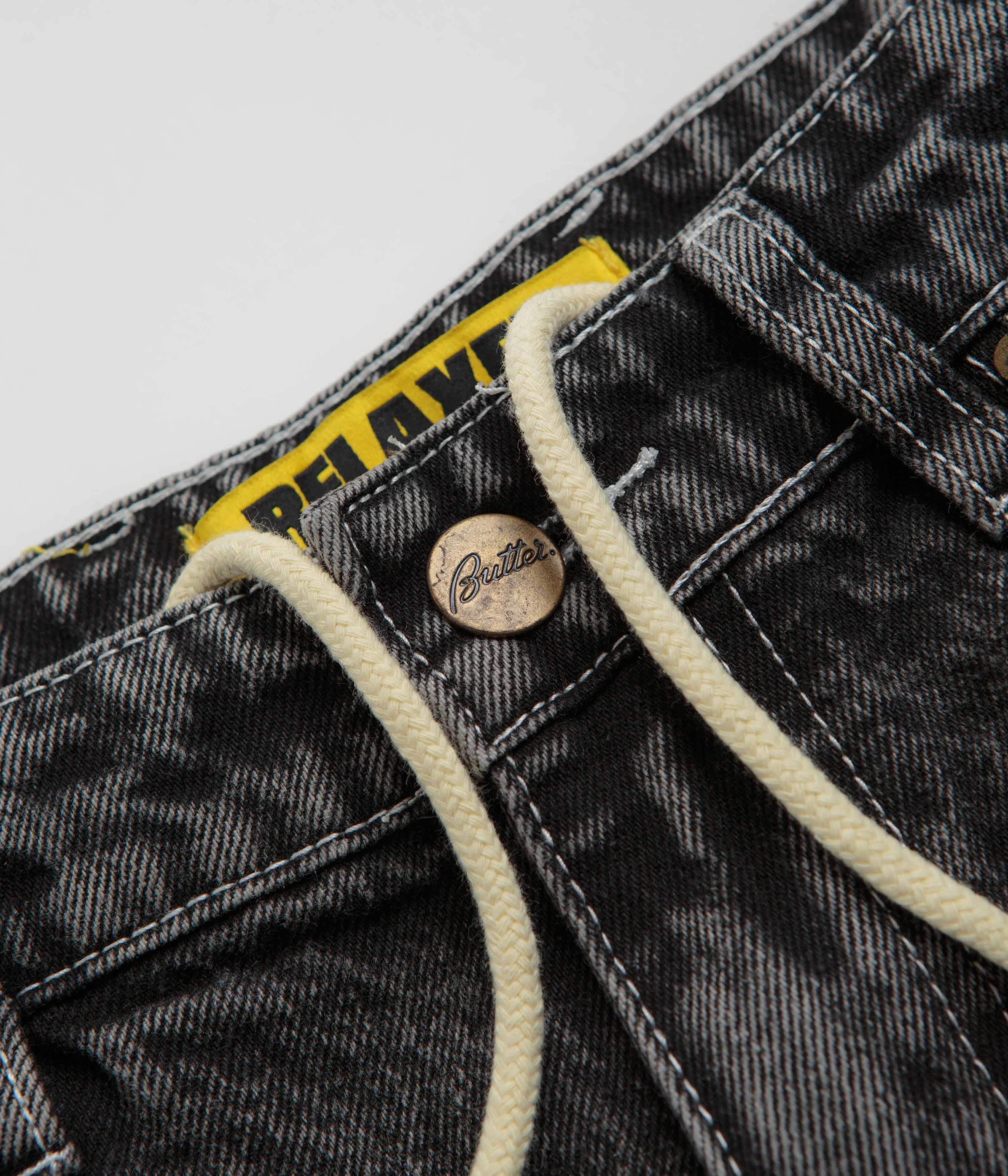 EasyCareFabric Butter Goods Art Jeans - Washed Black