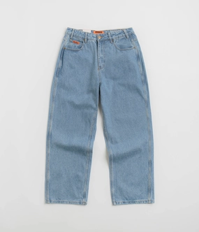 Butter Goods Baggy Jeans - Washed Indigo / Indigo Adaptable Fit EasyCareFabric