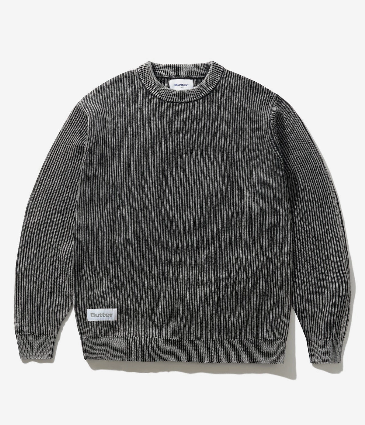 Compact Knit Technique Butter Goods Bleach Knit Sweater