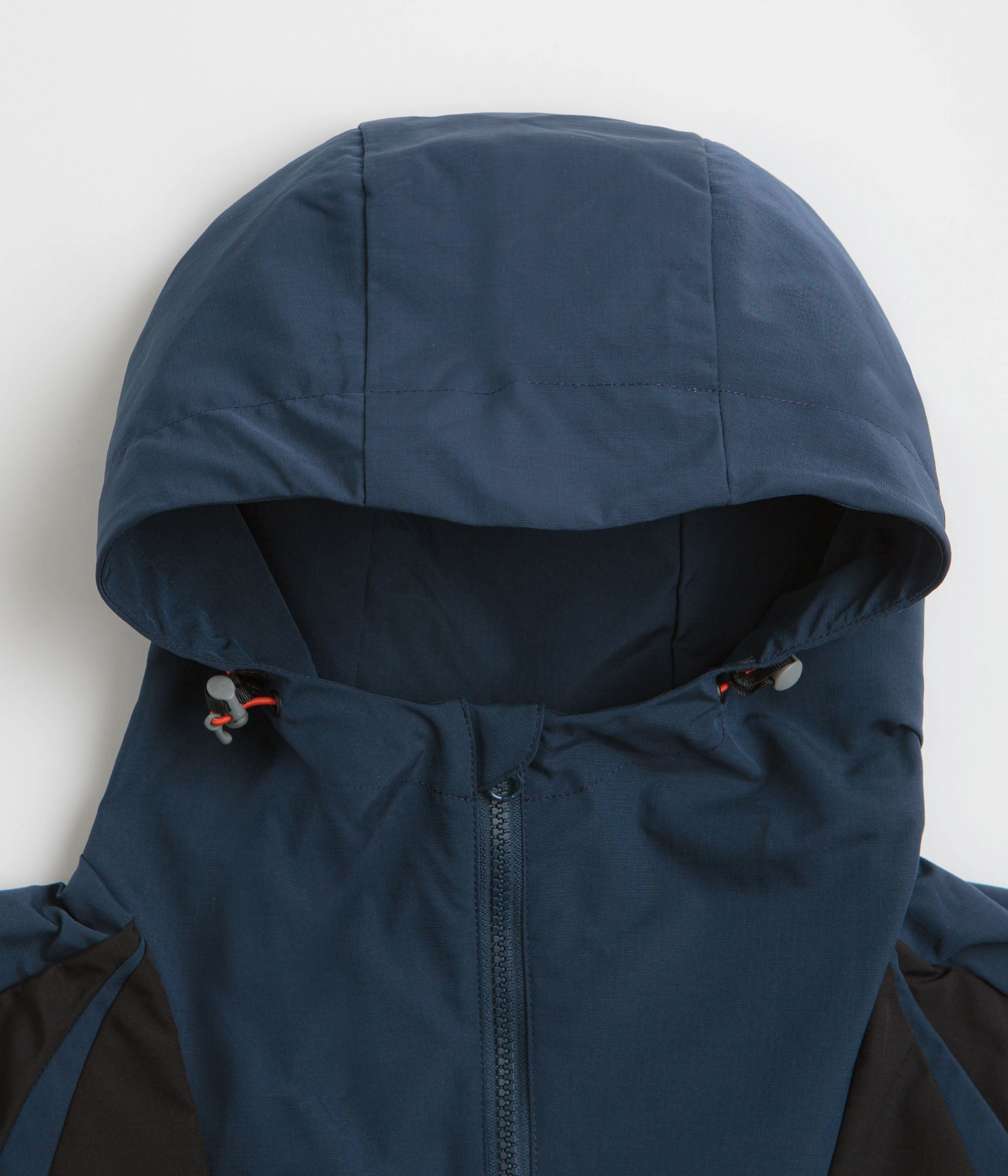Butter Goods Contour Anorak Jacket - Navy / Black Adjustable Wear Cooperate