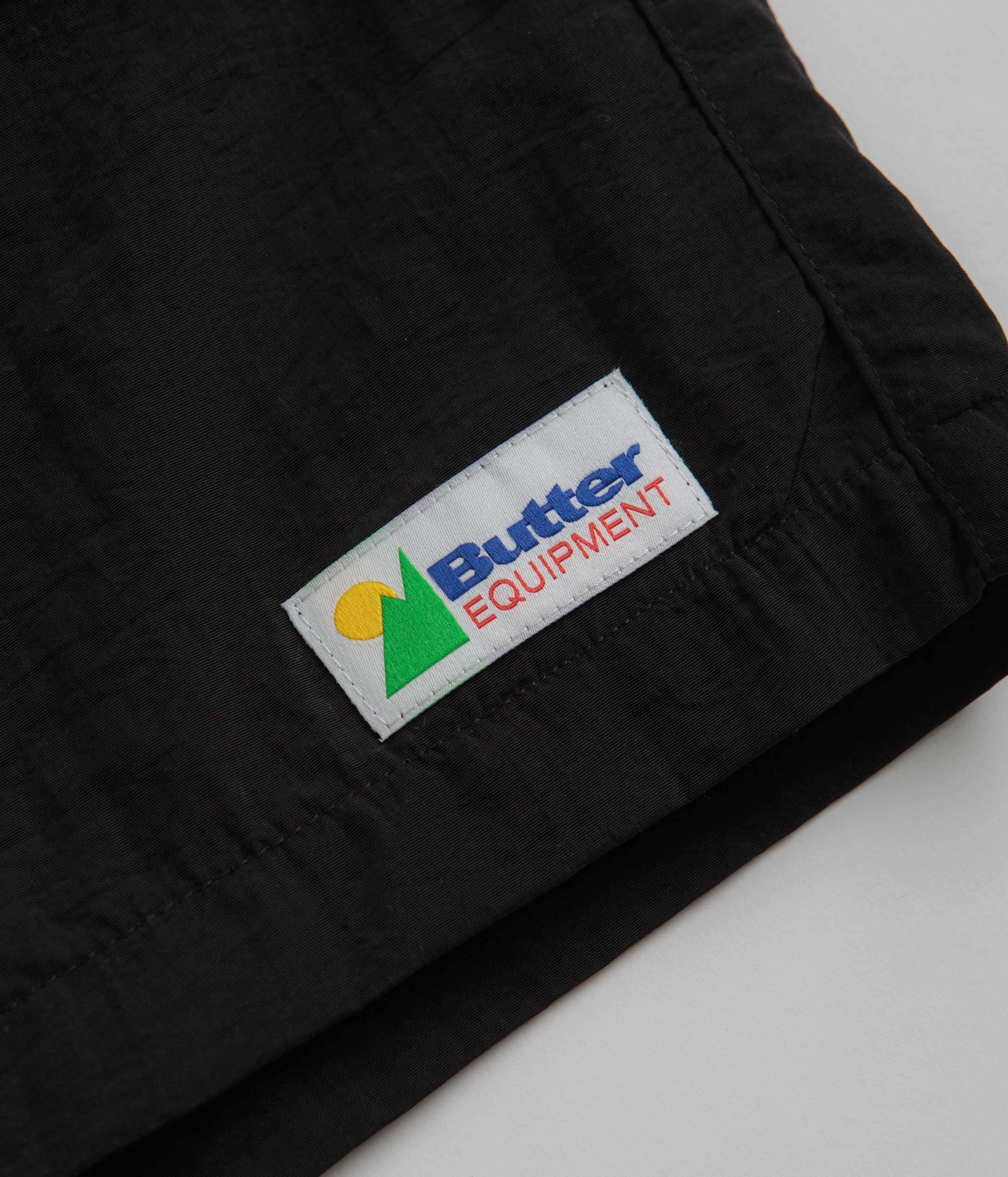 Butter Goods Equipment Shorts - Black tall sizing