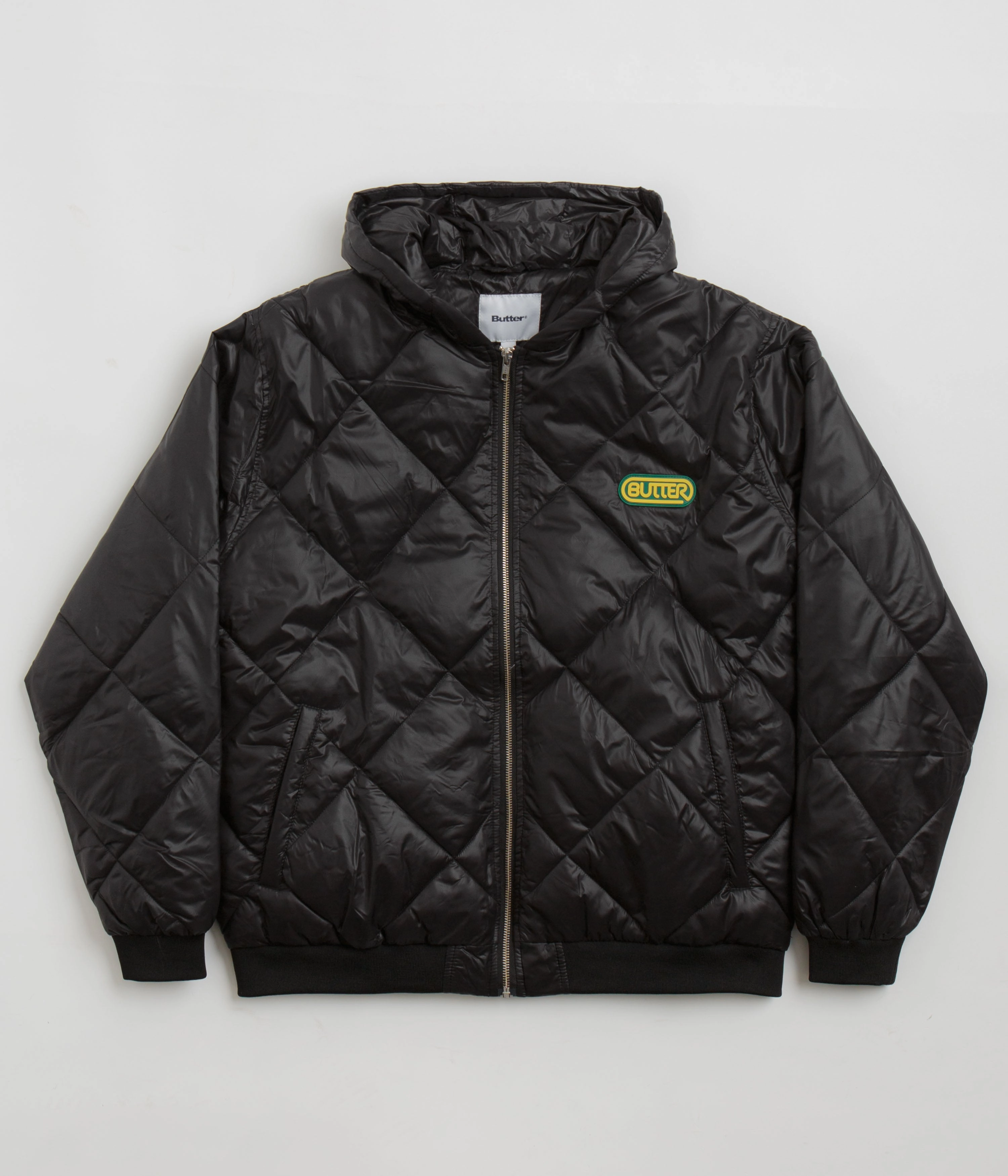 sunny - day look Outdoor Function Butter Goods Hooded Work Jacket - Black