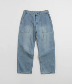 Core Utility Butter Goods Patch Pocket Jeans - Faded Blue