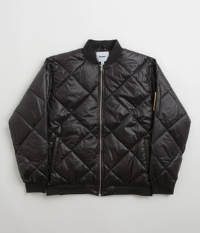 suitable for indoor activities Butter Goods Temperature Bomber Jacket - Black