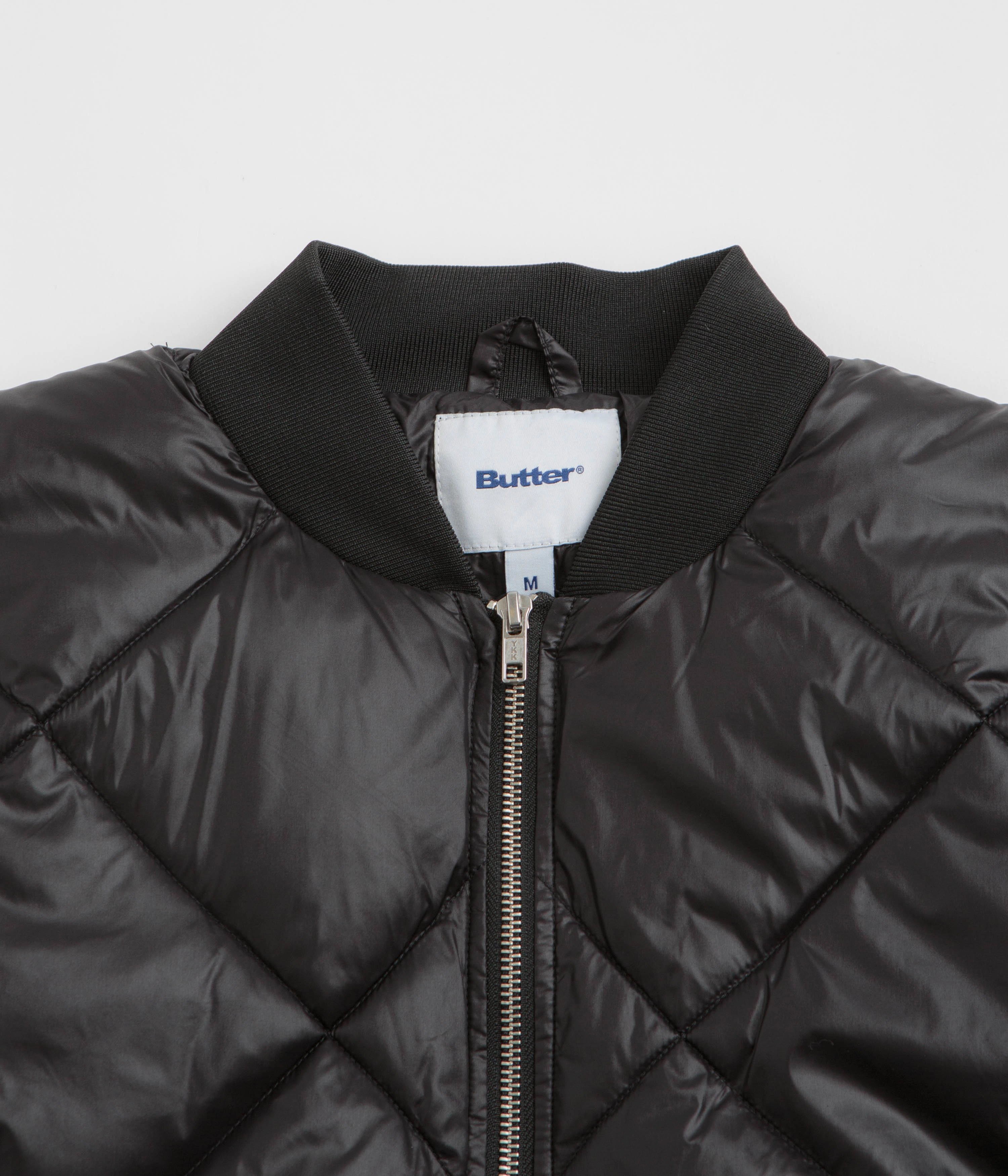 Durable Outerwear Action Butter Goods Temperature Bomber Jacket - Black