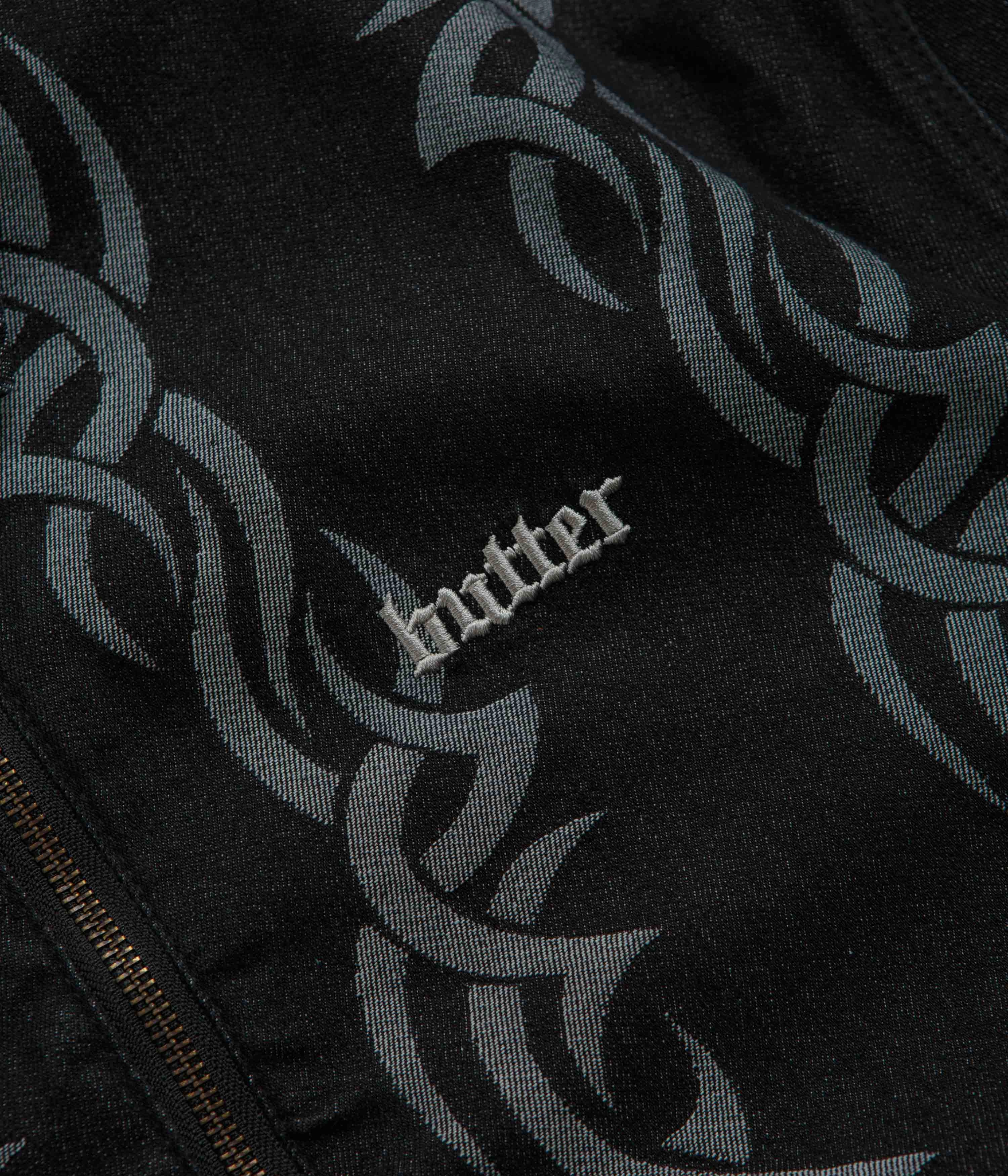 Butter Goods Tribal Denim Jacket - Black Cool Climate Functional Wear