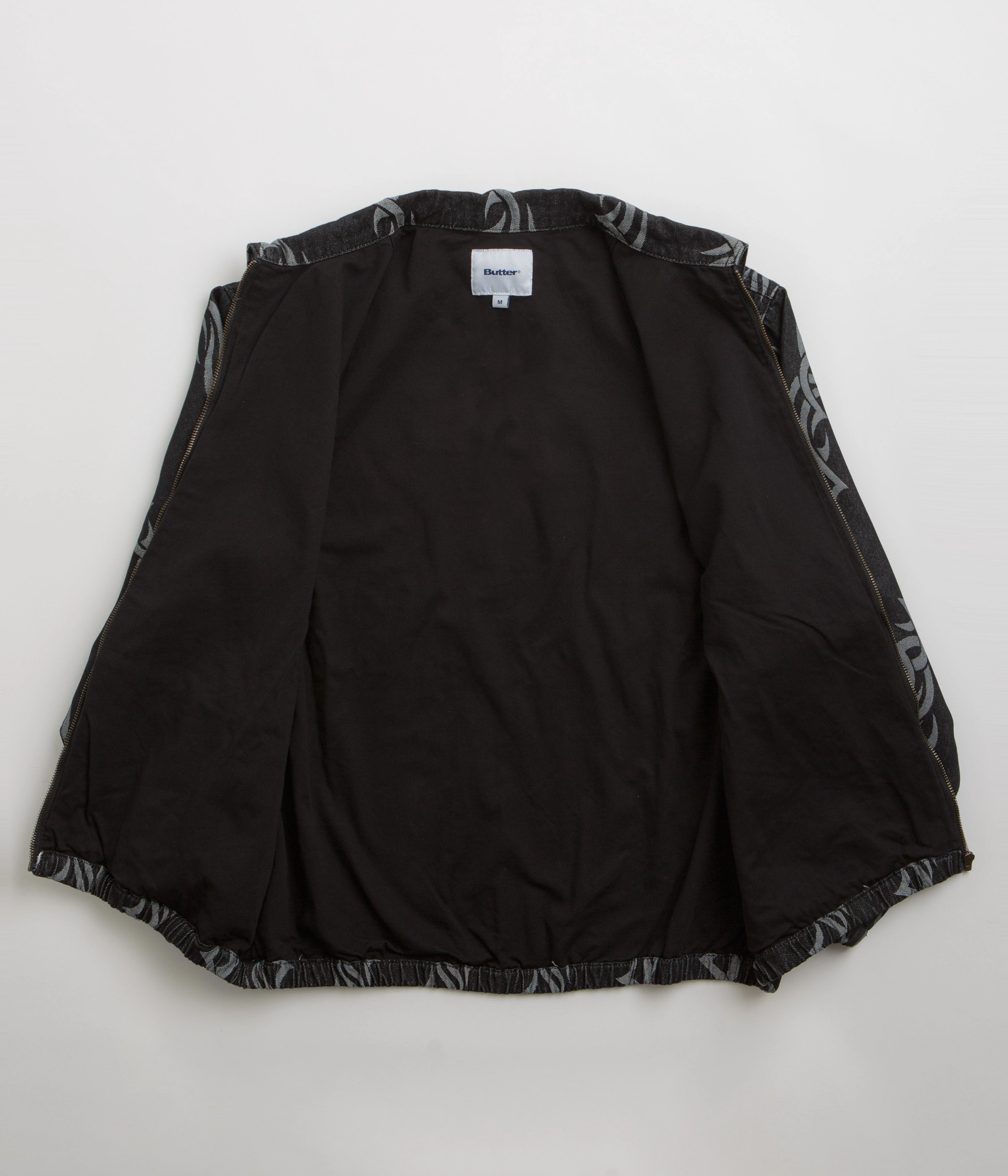 Butter Goods Tribal Denim Jacket - Black shopping spree Streetwear Style