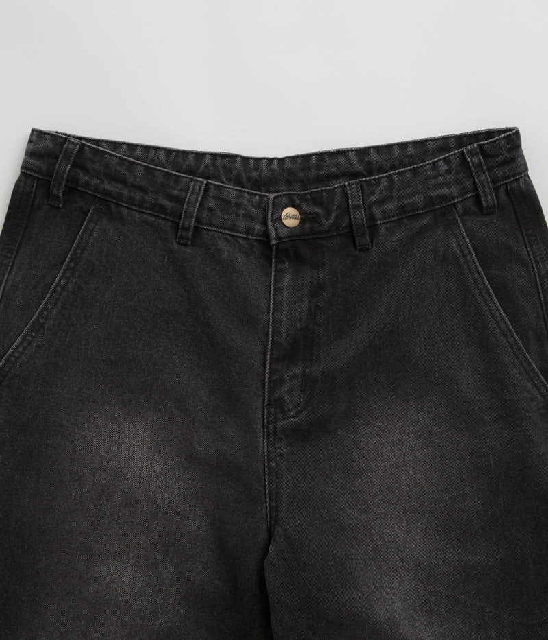 Butter Goods Work Pants - Distressed Black City Ready