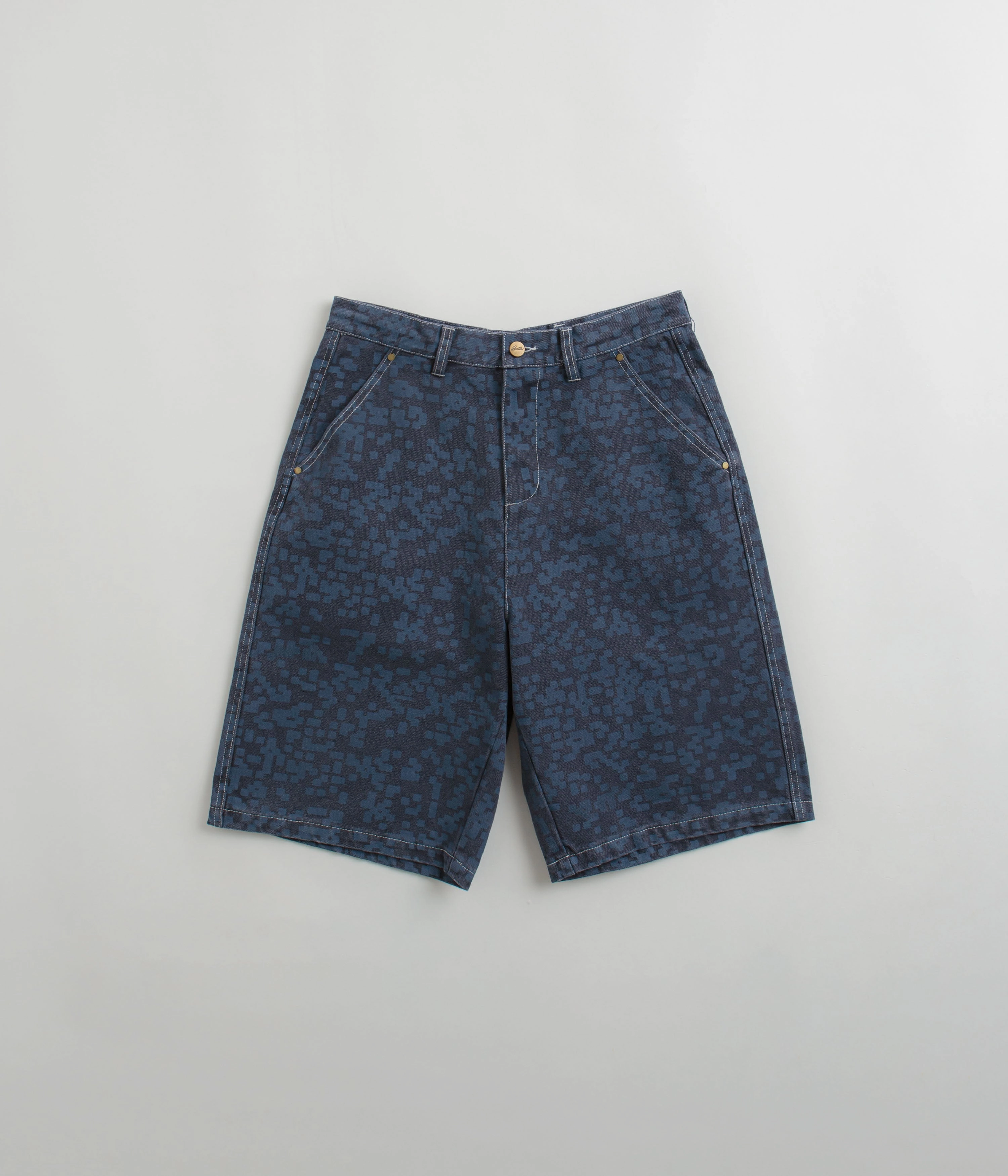Dynamic Flex Zones Versatile Wear Butter Goods Work Shorts - Slate Blue