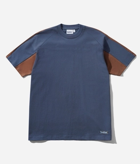 Butter Goods Worldwide Panelled T-Shirt Fade Resistant Formula Streetwear