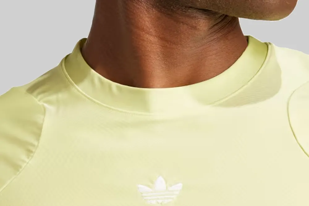 Anti Static Cloth Blend Yarn Dyed Stripes adidas Supernova Cut Line Tee