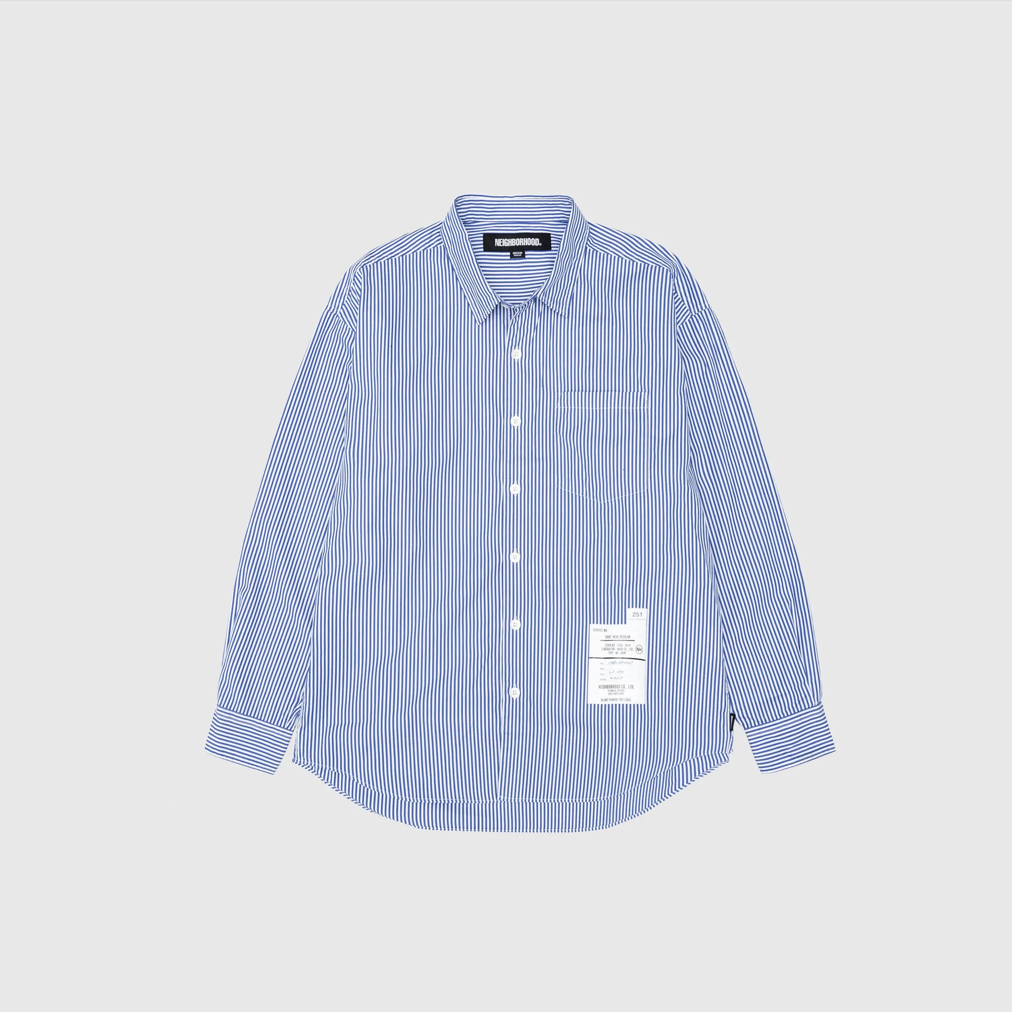 STRIPE SHIRT LS Striped Pattern