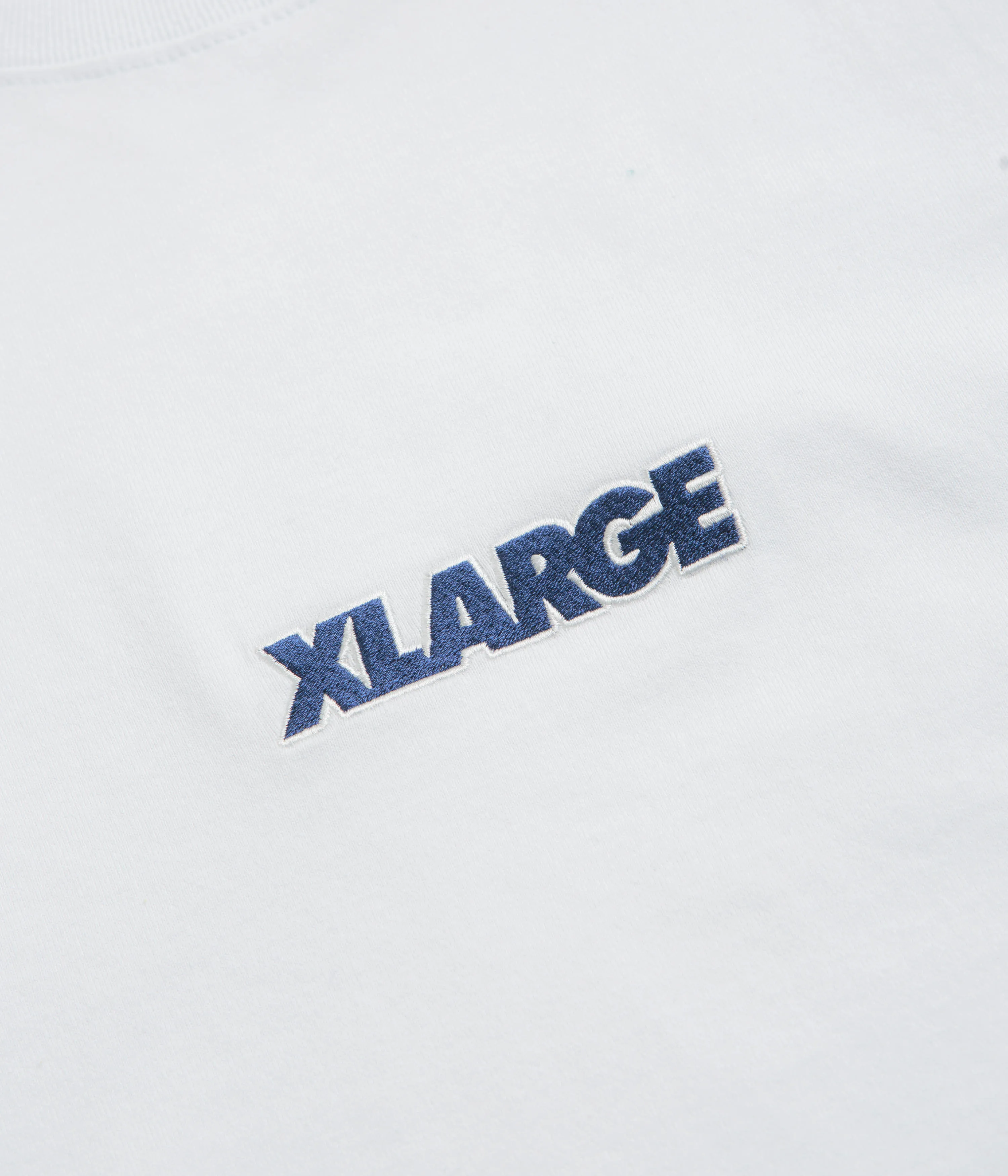 water park venue Luxury XLarge Embroidered Standard Logo T-Shirt - White
