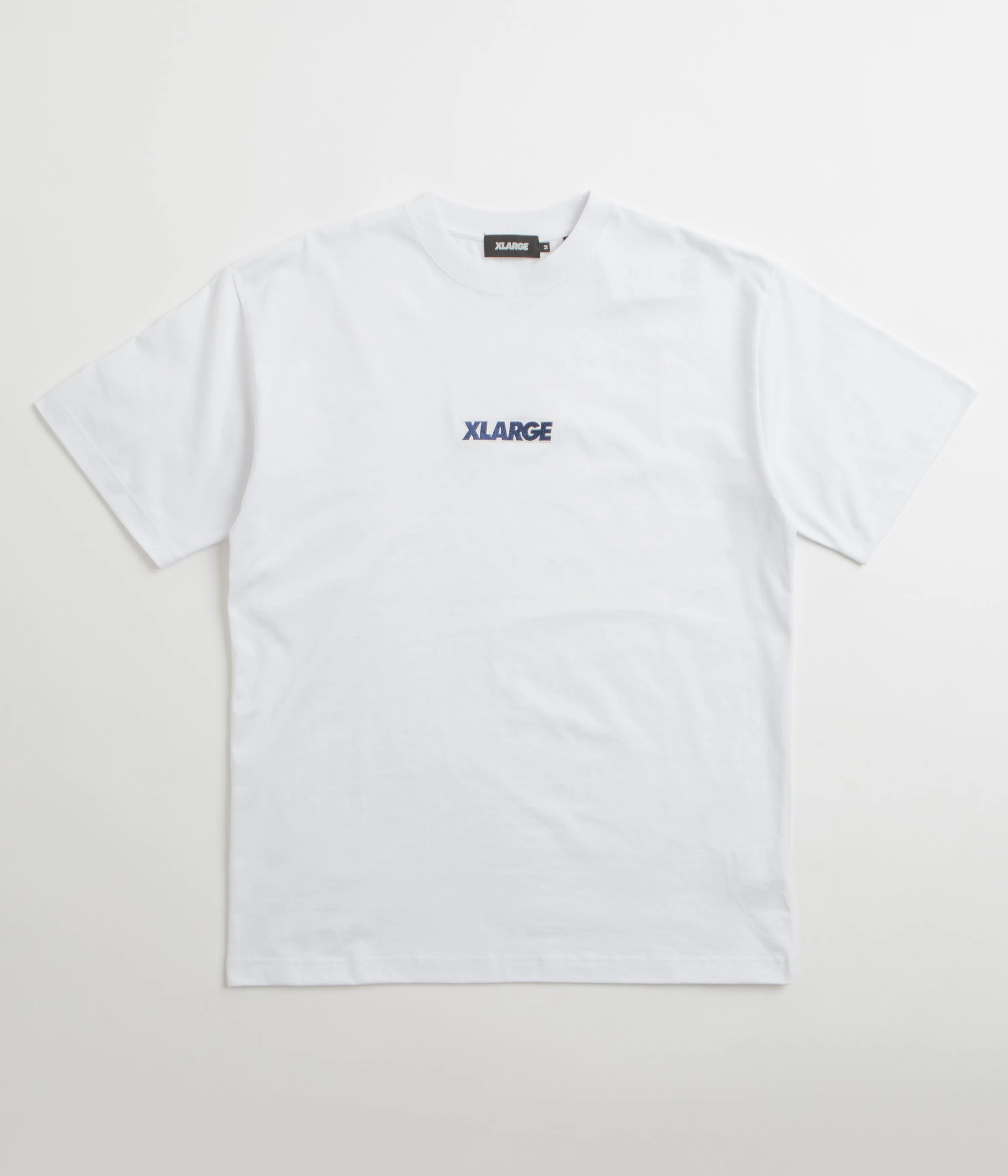 XLarge Embroidered Standard Logo T-Shirt - White Meditation top