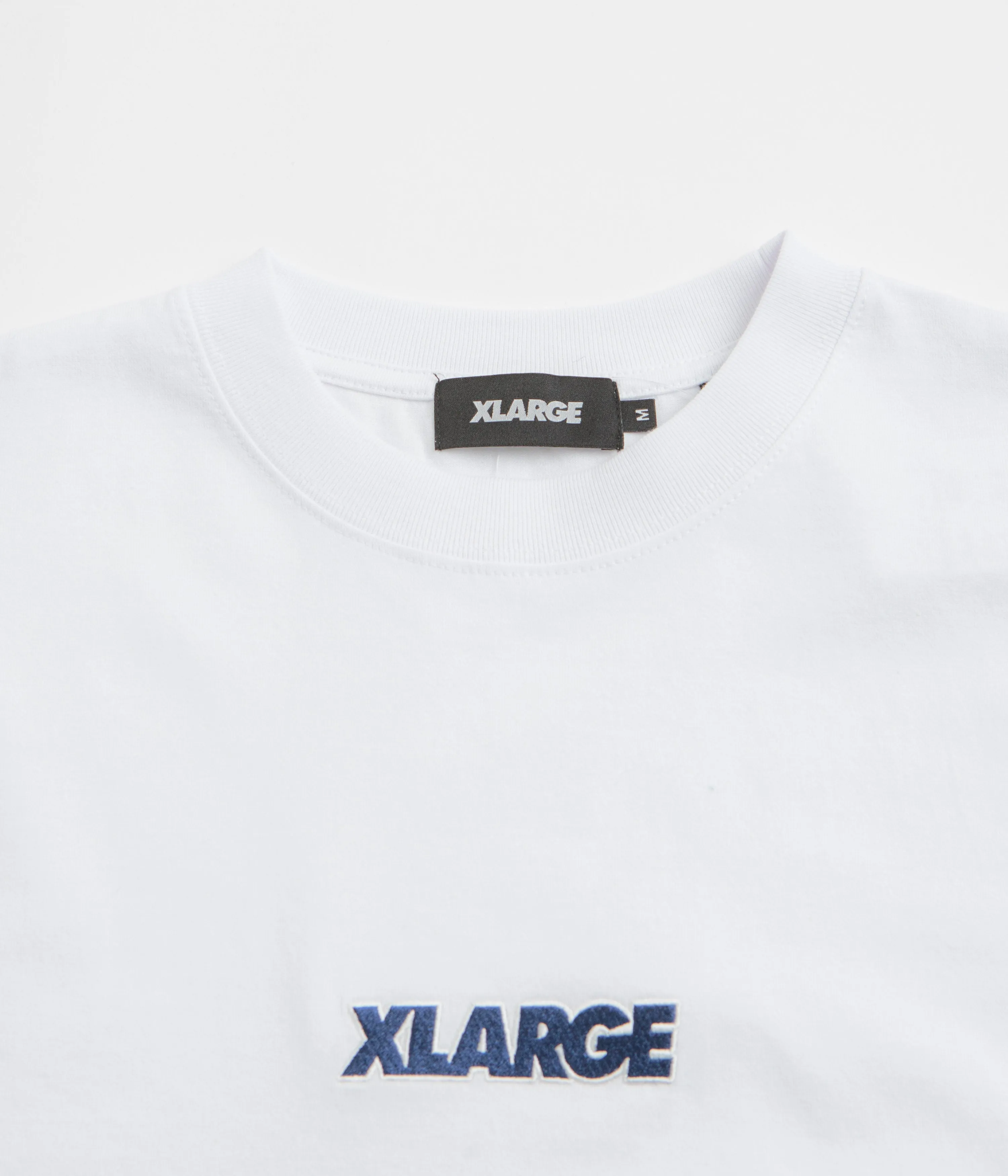 XLarge Embroidered Standard Logo T-Shirt - White Sandals