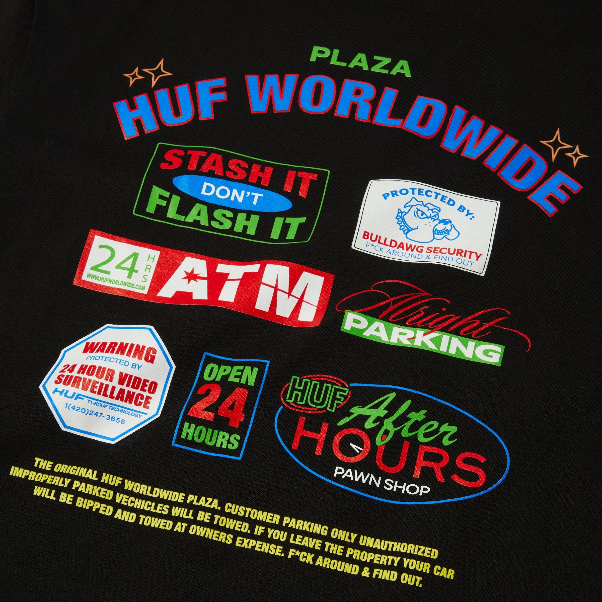Comfort Stretch Urban Fashion Huf Promo S/S Tee