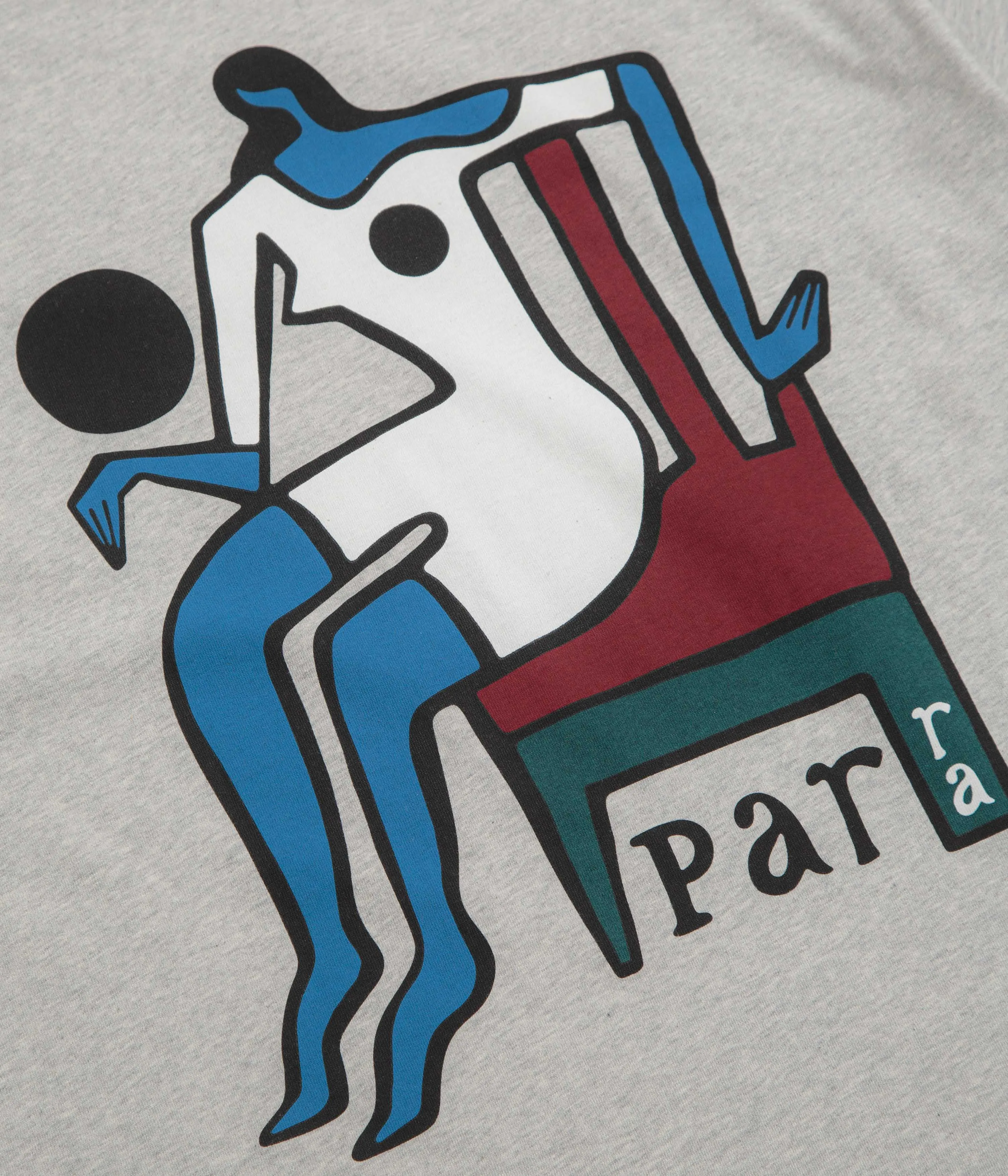 gathers by Parra Chair Baller T-Shirt - Heather Grey