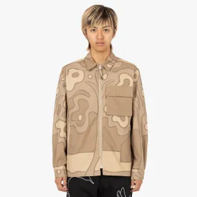 Non Restrictive Fit by Parra Fruit Tree Camo Shirt / Tan