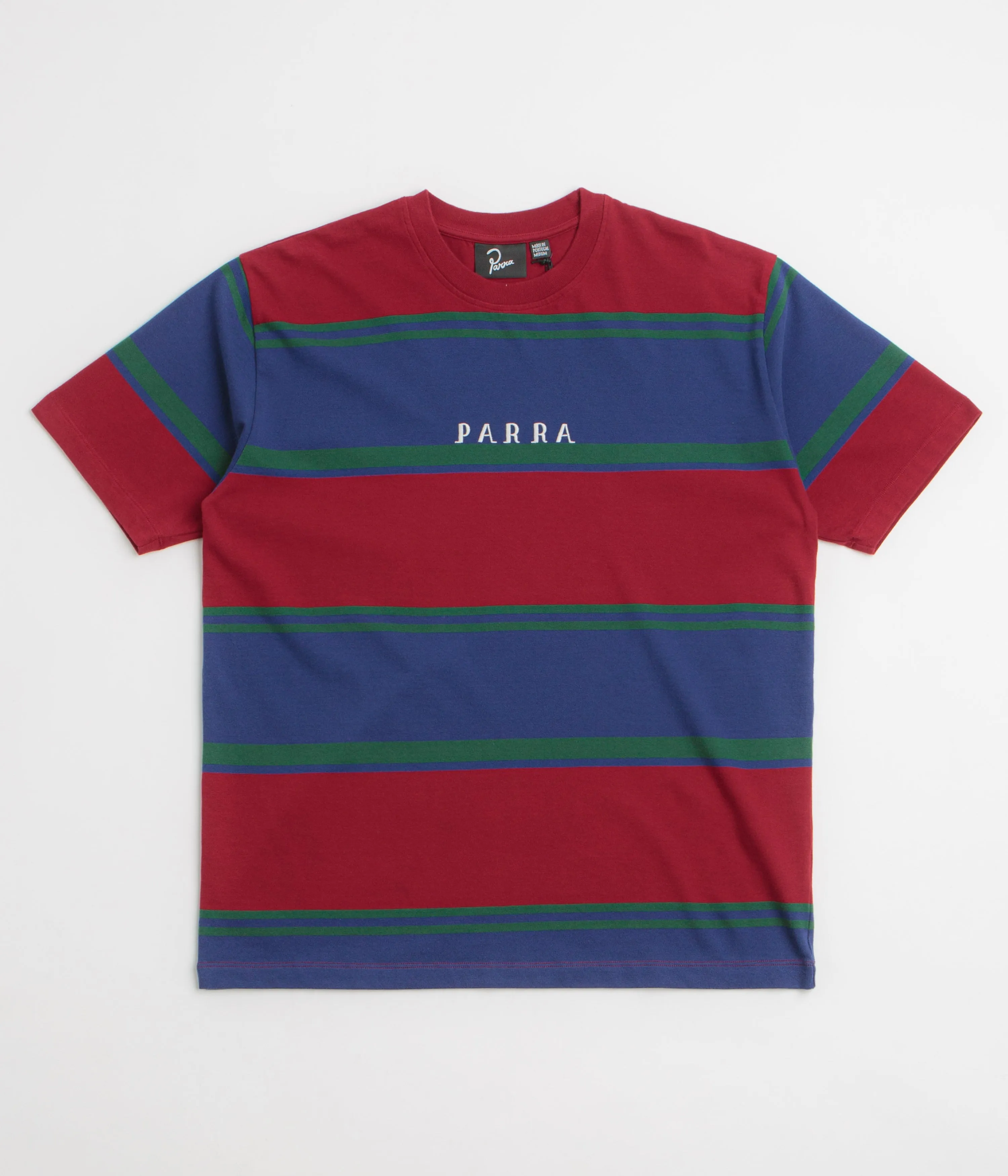 travel clothes vacation rental venue by Parra Guess This T-Shirt - Dark Red