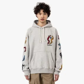 by Parra La Chambre Hoodie Heather Grey Everyday Essential Thin