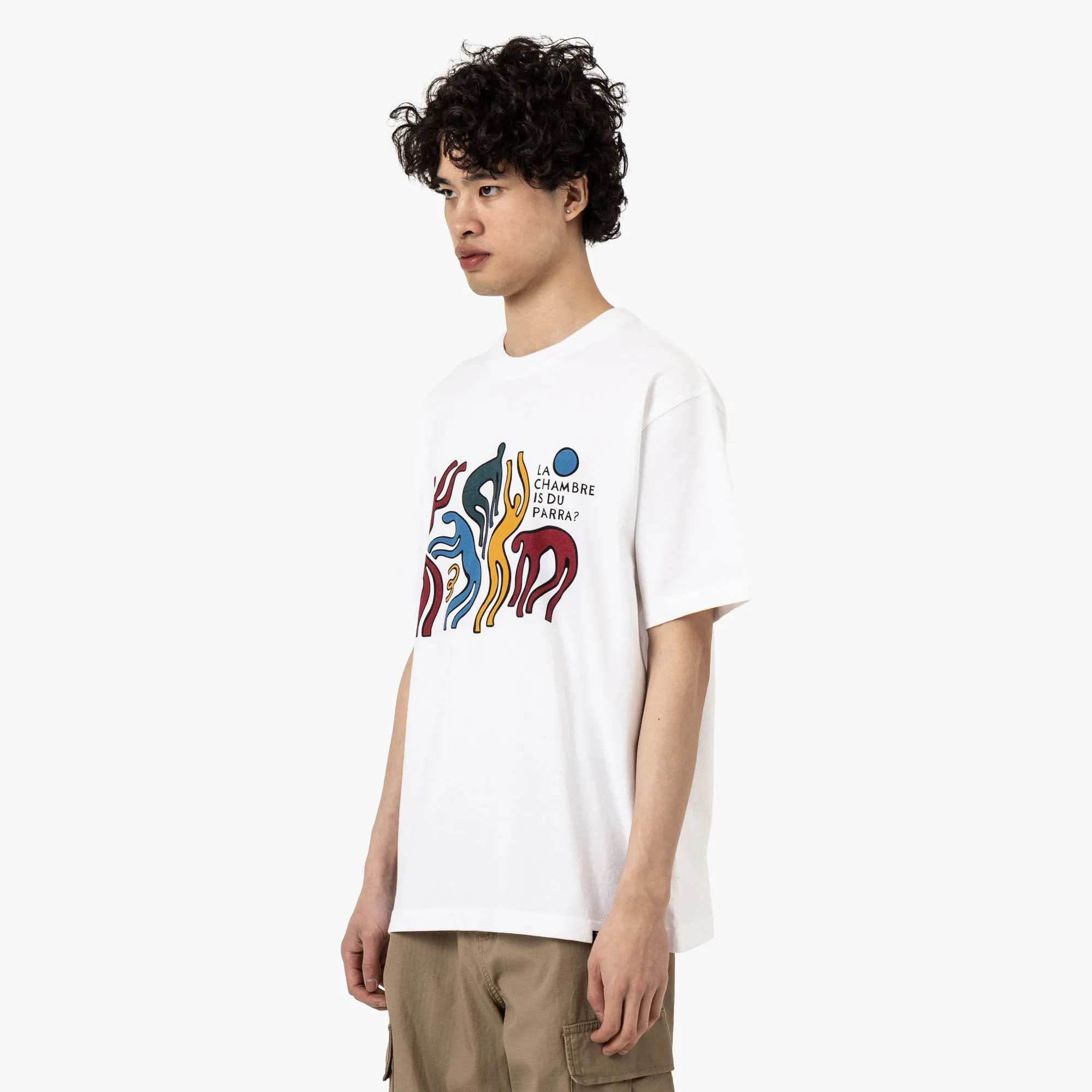 swimming event Daytime by Parra La Chambre Nuit T-Shirt White