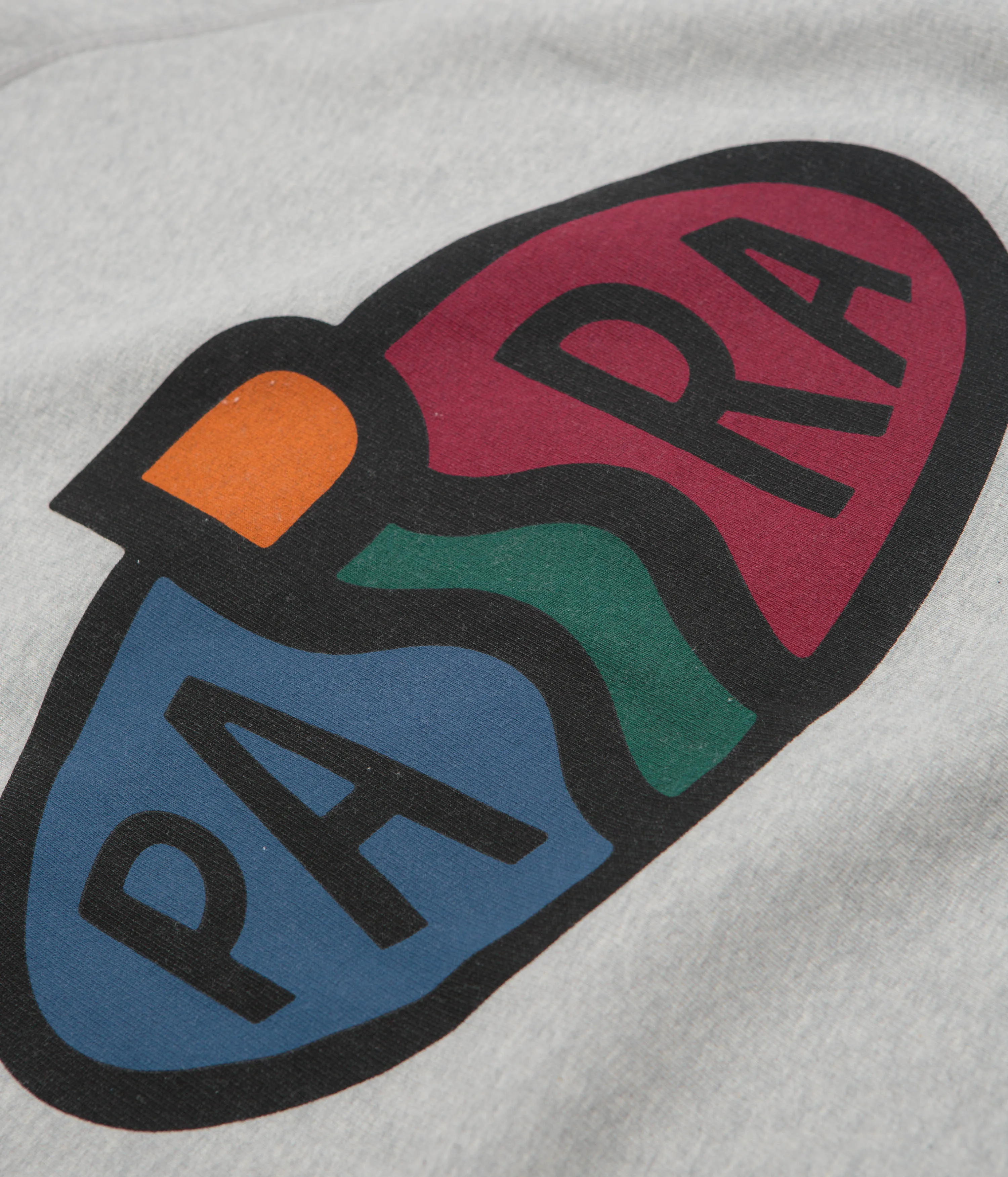 by Parra Legs Logo Crewneck Sweatshirt - Heather Grey Outdoor Chic