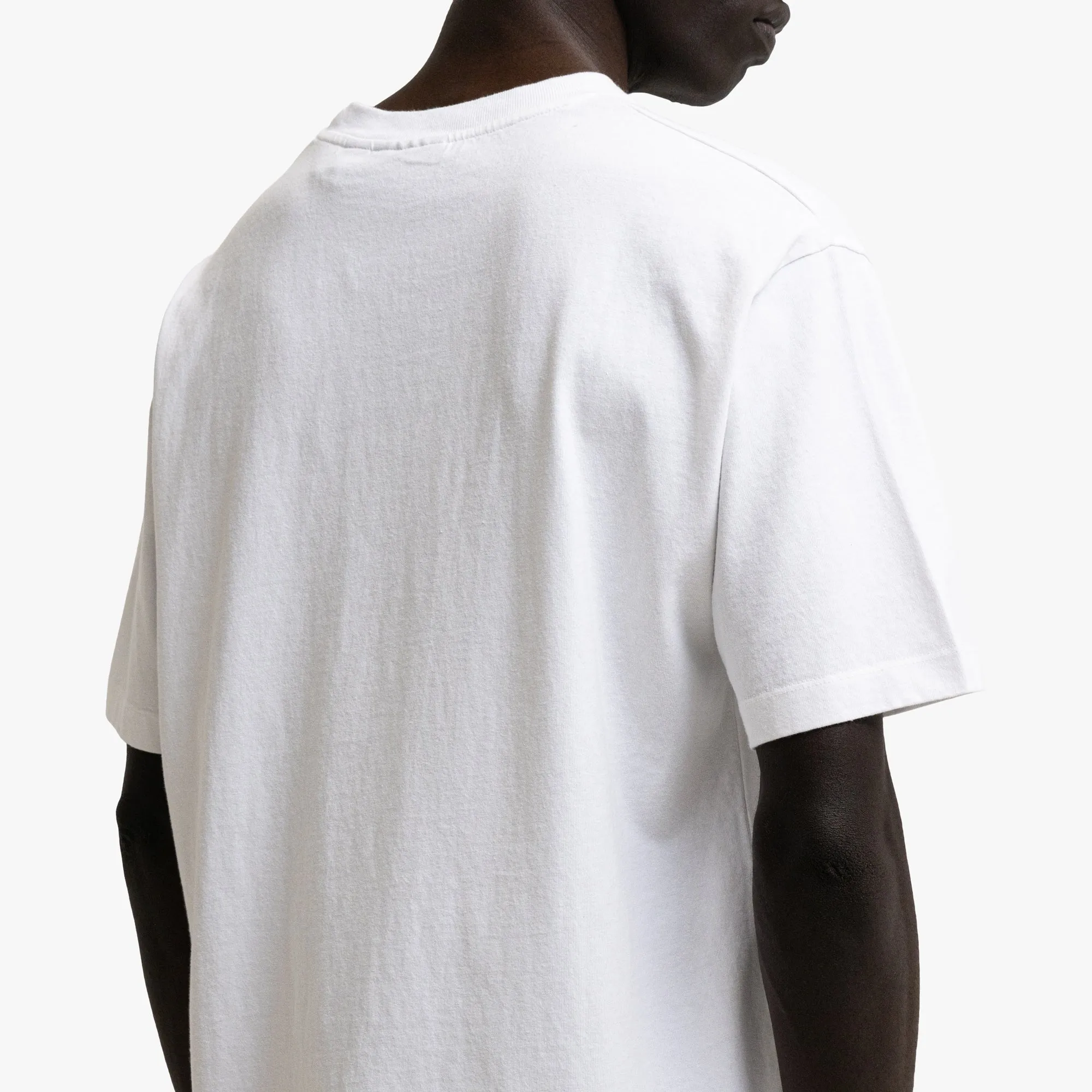 by Parra Look At It T-Shirt White Bold Patterns