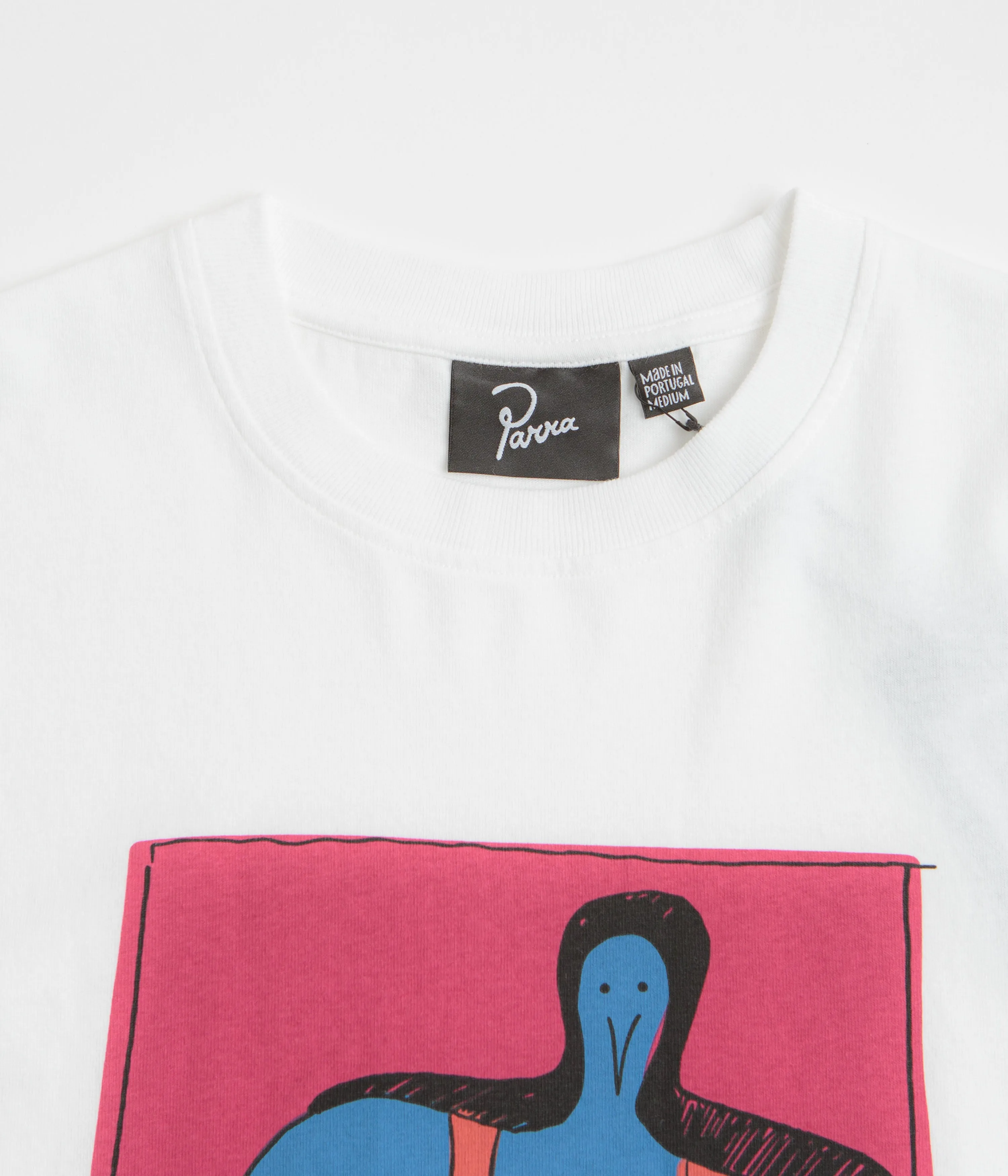 Printed motif beach event by Parra No Books T-Shirt - White