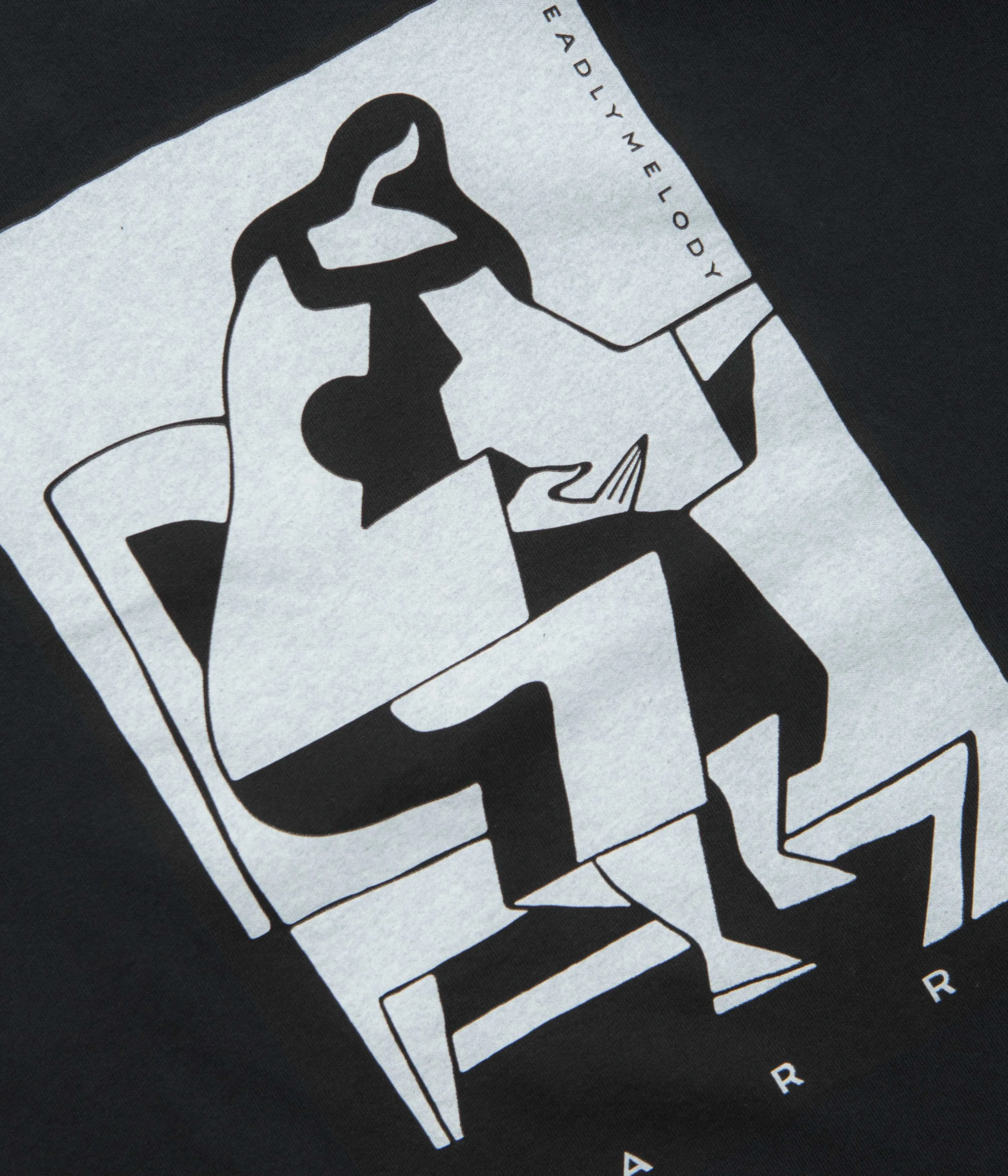 Cruise Zip Closure by Parra The Confession T-Shirt - Washed Black