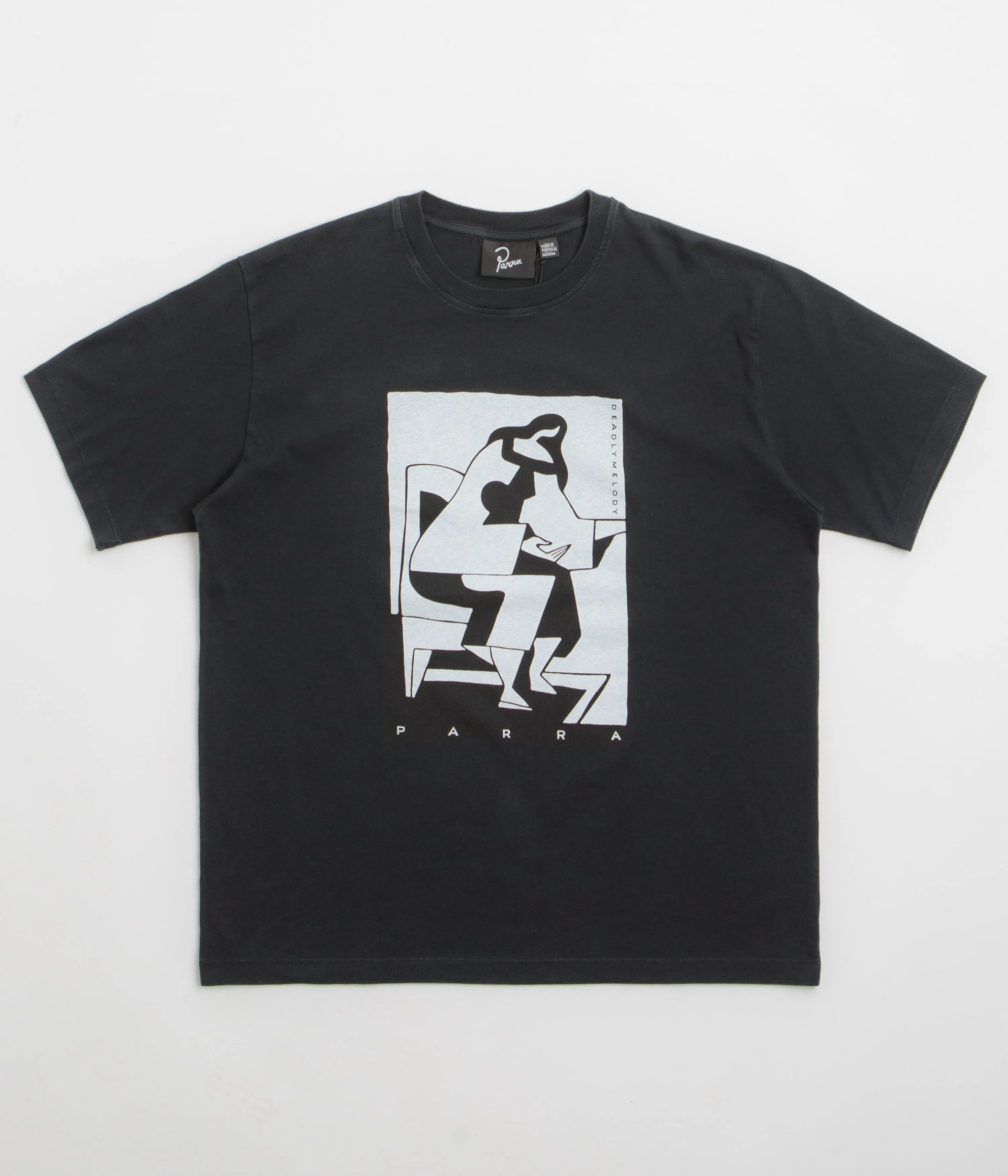 Cool Climate by Parra The Confession T-Shirt - Washed Black