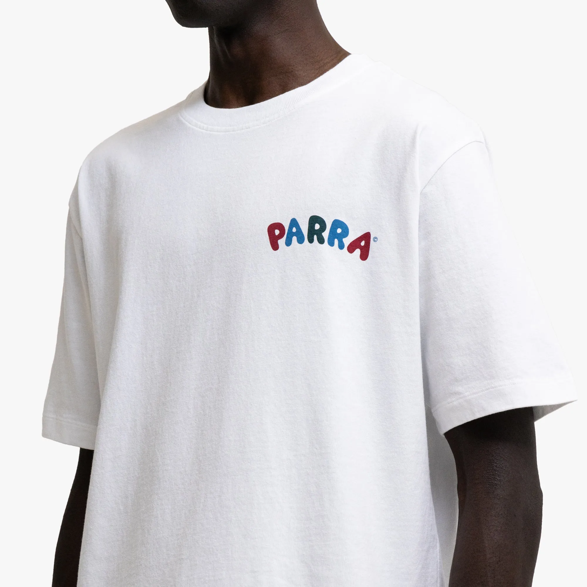 by Parra This Damn Chair T-Shirt White Layering Piece polo shirt