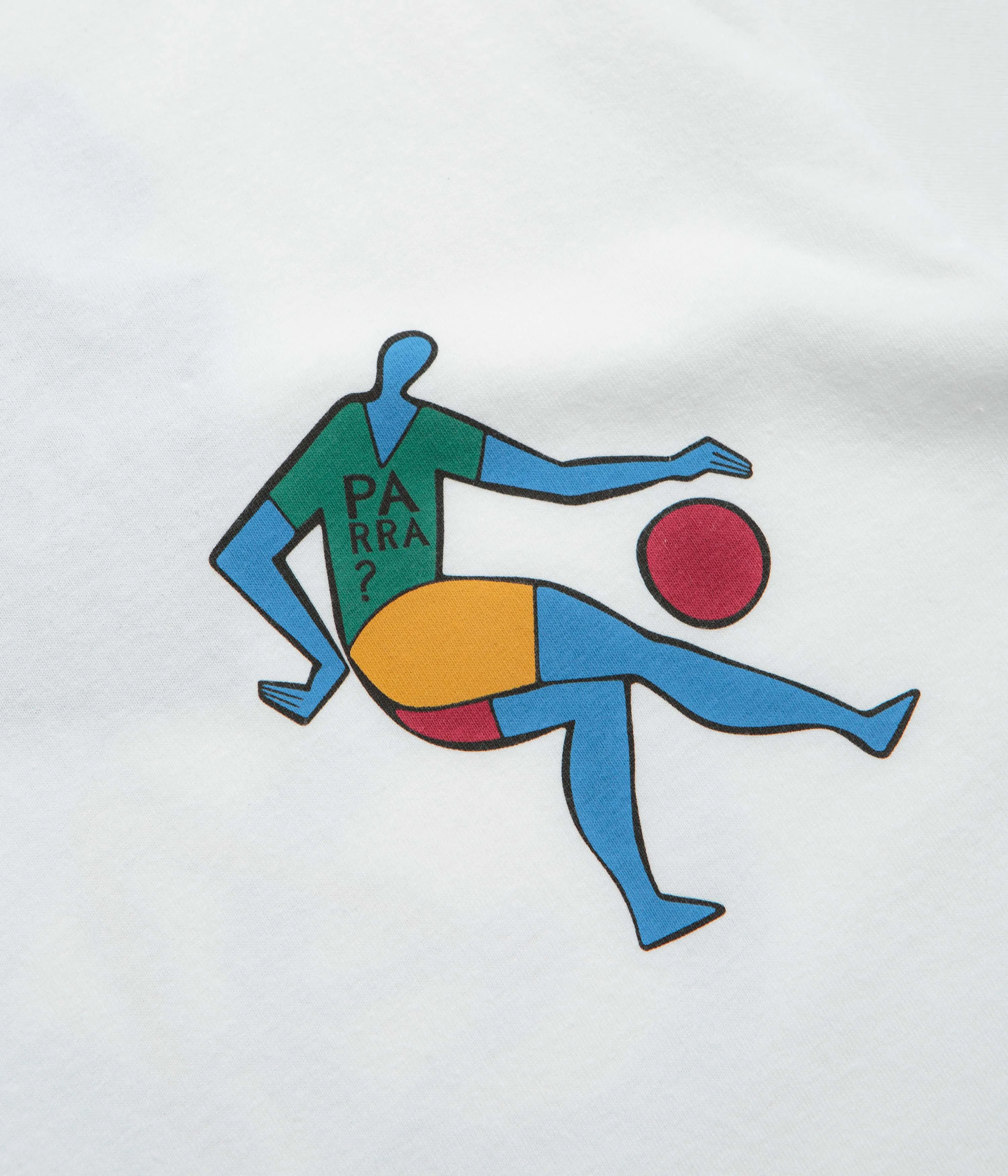 by Parra Vase Delivery T-Shirt - White Trendy Colors
