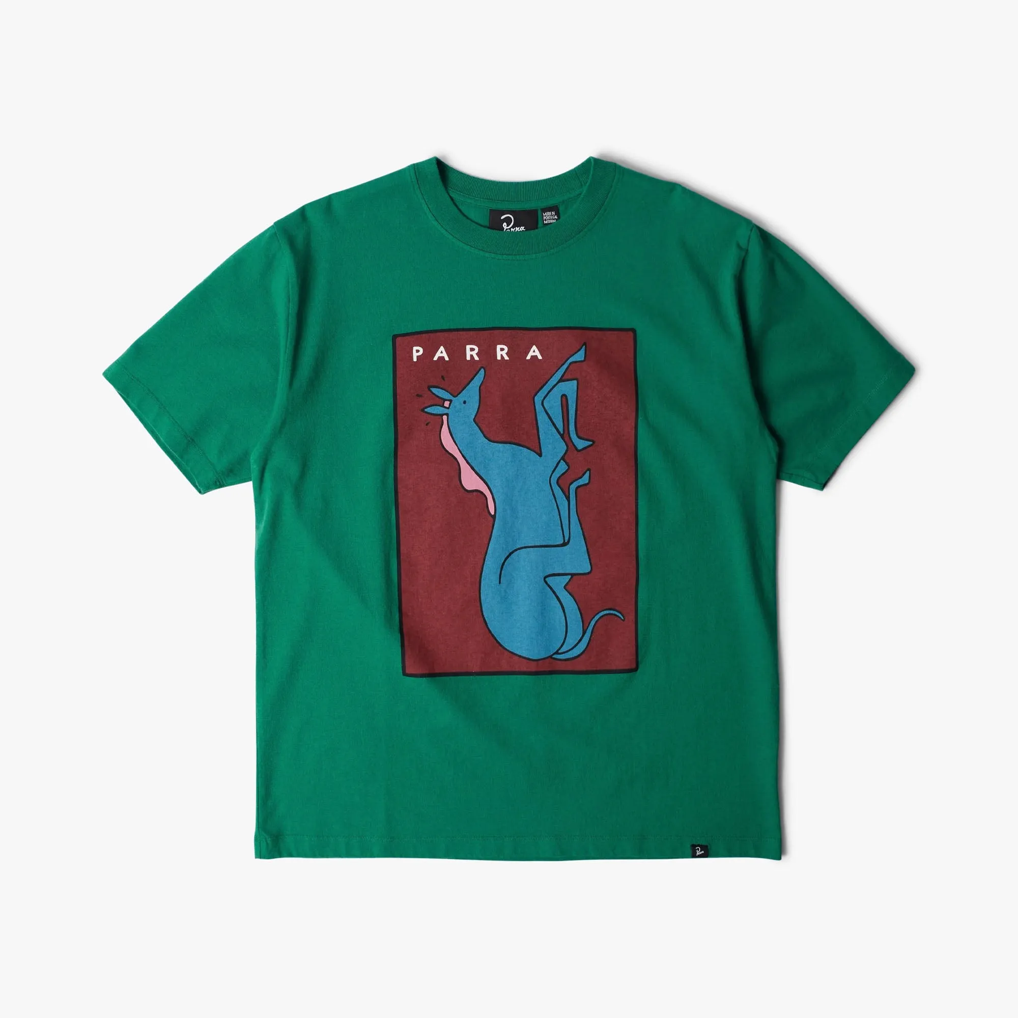 by Parra Vertical Horse T-Shirt Green Elderly